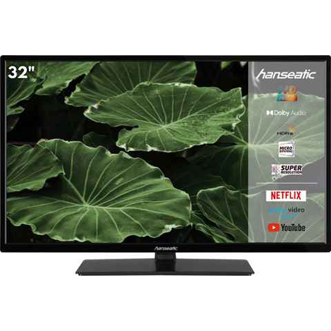 Hanseatic 32H800HDS LED-Fernseher (80 cm/32 Zoll, HD ready, Android TV, Smart-TV)