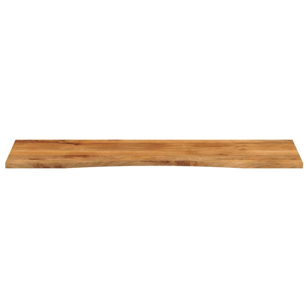 vidaXL Tischplatte Schreibtischplatte mit Aussparung 160x50x2,5cm Massivholz