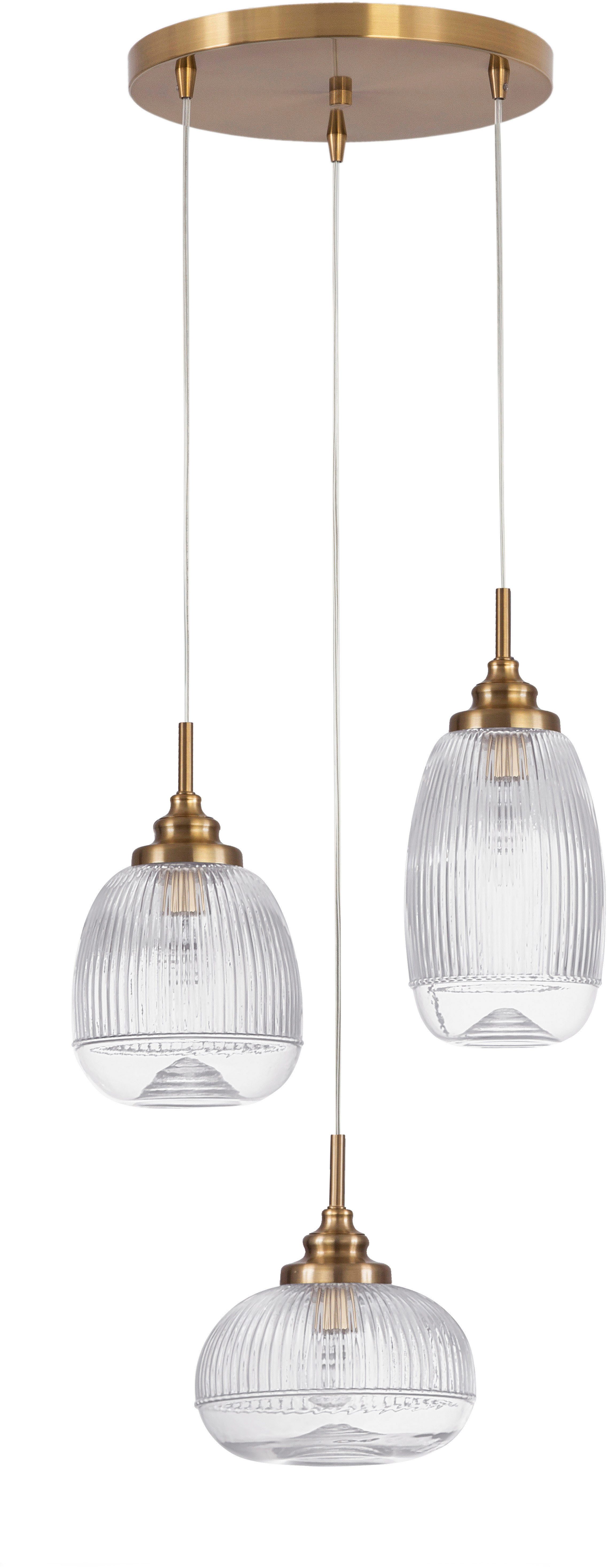 Nova Luce Hängeleuchten MOND, ohne Leuchtmittel, Ohne Beleuchtung günstig online kaufen