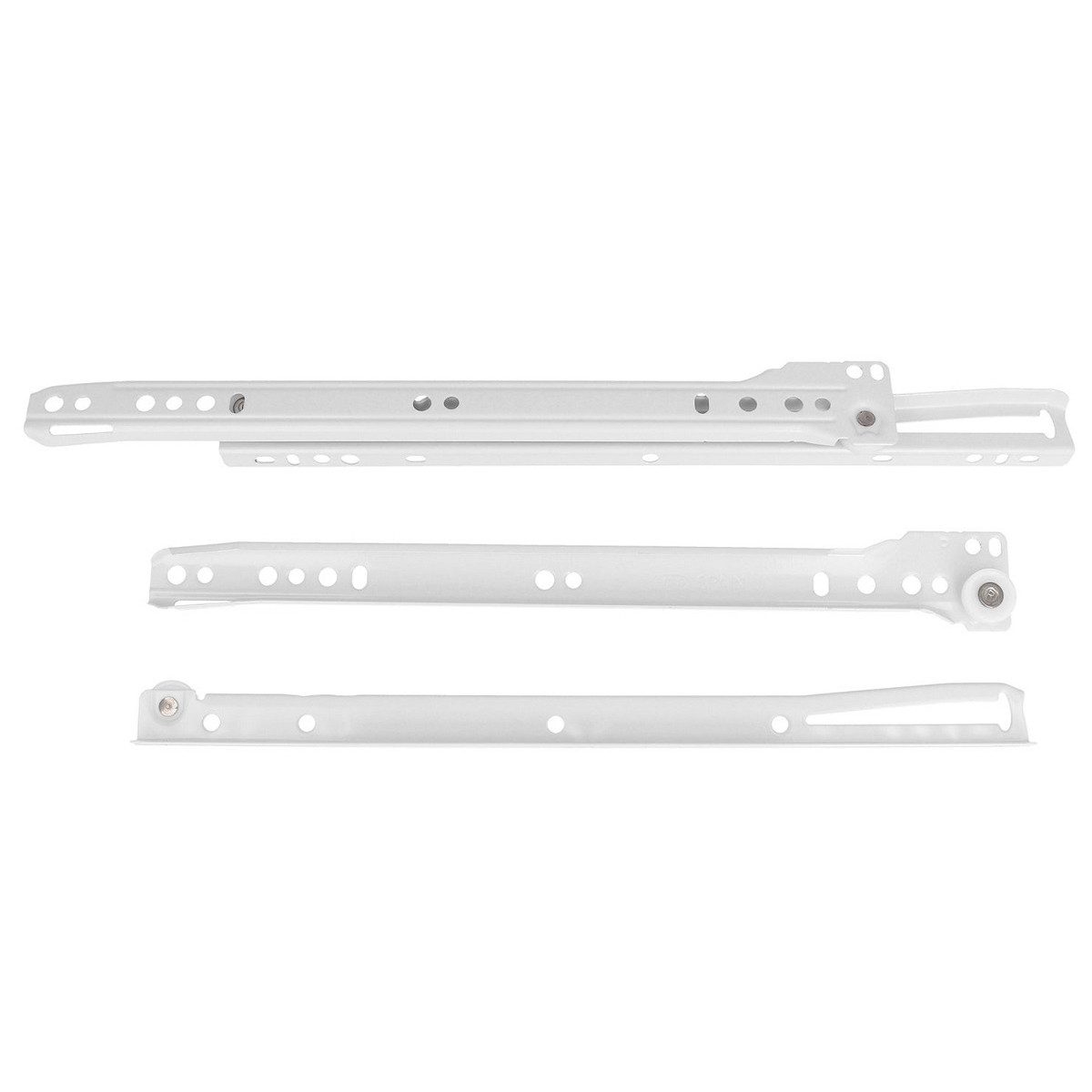 MS Beschläge Teleskopauszug 1 Paar Teilauszüge Schubladenschiene Rollenführung