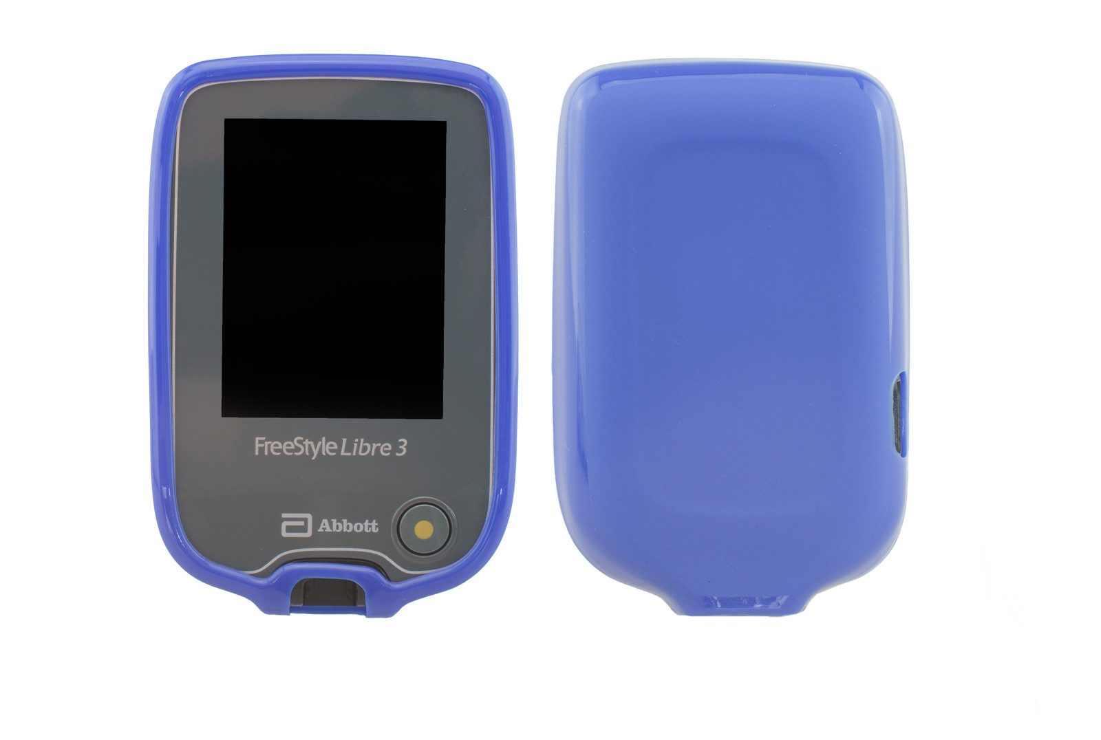 caseroxx Blutzuckermessgerät TPU-Hülle für Freestyle Libre 3, flexibel, Stoßschutz