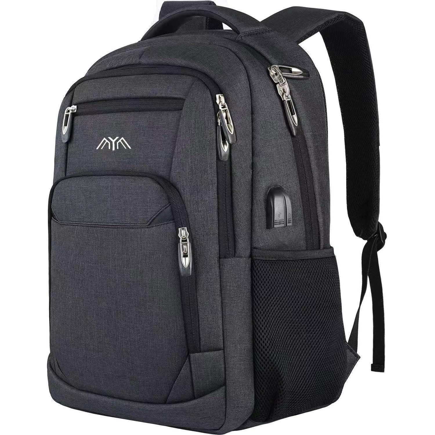 Laptoprucksack Rucksack Herren Schulrucksack Jungen Teenager Laptop 15.6 Zoll