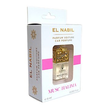 El Nabil Raumduft El Nabil Autoduft Edel Lufterfrischer Auto Parfum mit Holz 6 ml