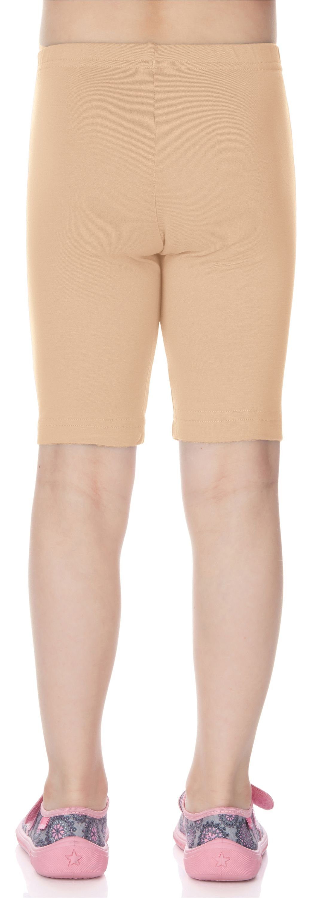 Merry Style Leggings Mädchen Viskose MS10-132 Kurze aus Bund Leggings (1-tlg) elastischer Sand