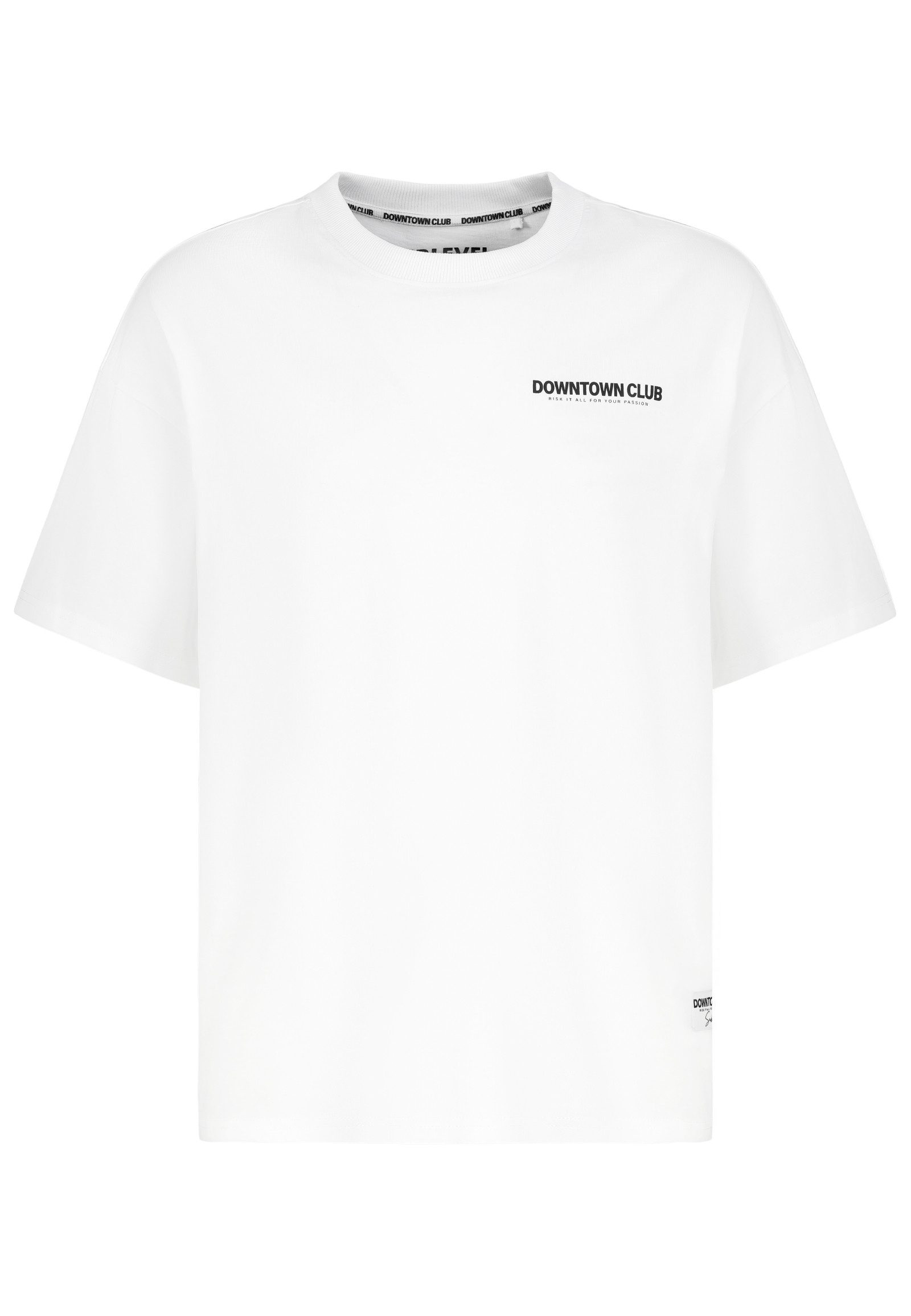 T-Shirt Trendiges Design mit Statement-Aufdruck