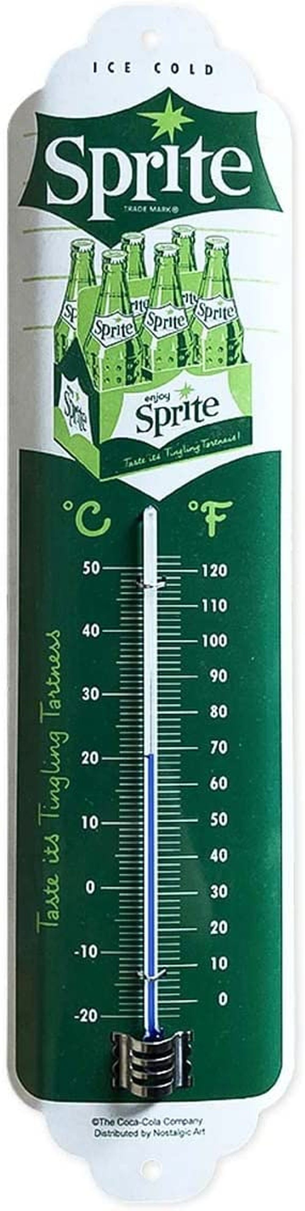 Nostalgic-Art Raumthermometer Retro Metall-Thermometer Innnen Aussen Analog - Sprite