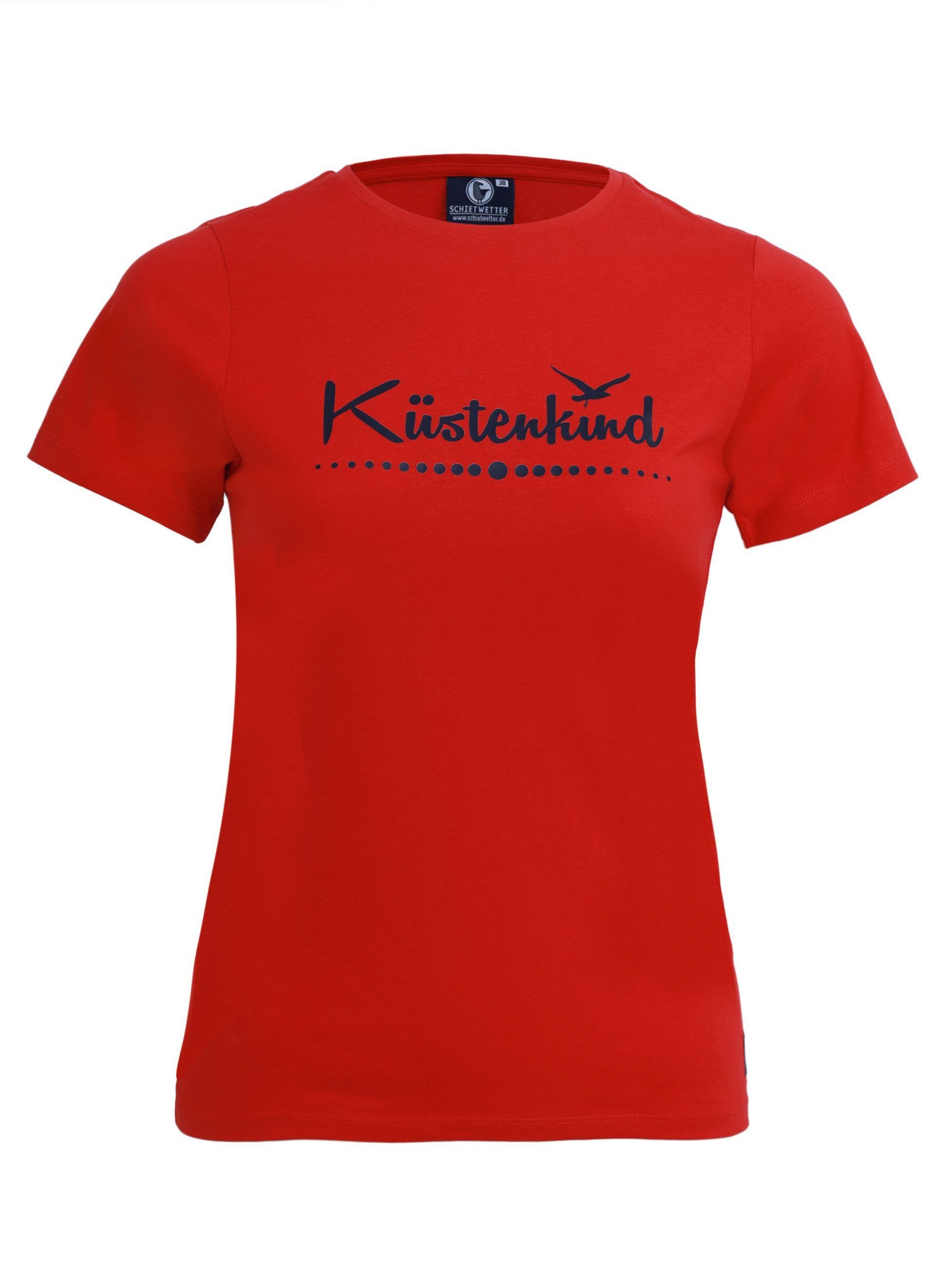 Schietwetter T-Shirt Damen "Küstenkind" günstig online kaufen
