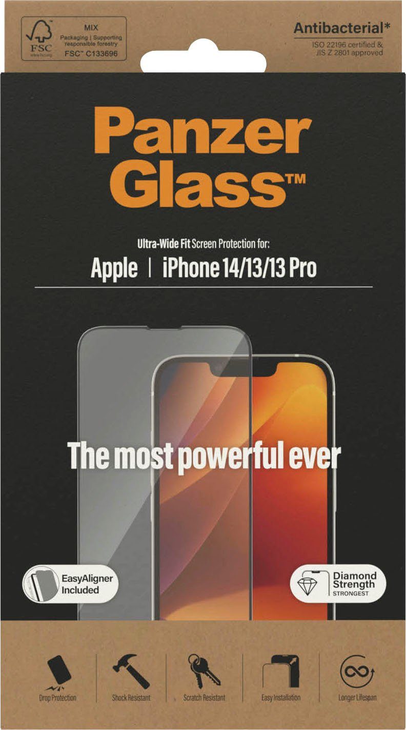 PanzerGlass Displayschutzglas PanzerGlass™ Clear Glass Displayschutz für iPhone 14