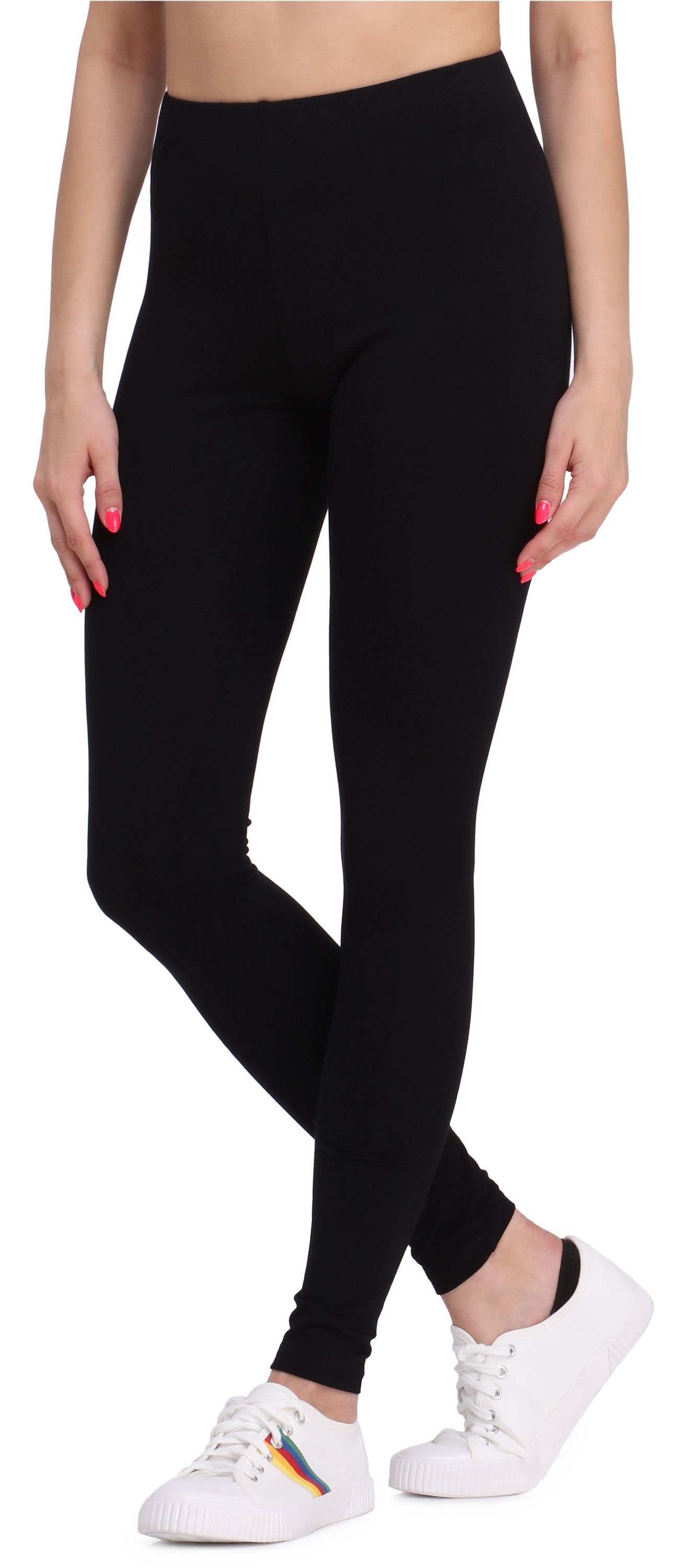 Bellivalini Leggings Damen Viskose Hose BLV50-147 (1-tlg) atmungsaktiv günstig online kaufen