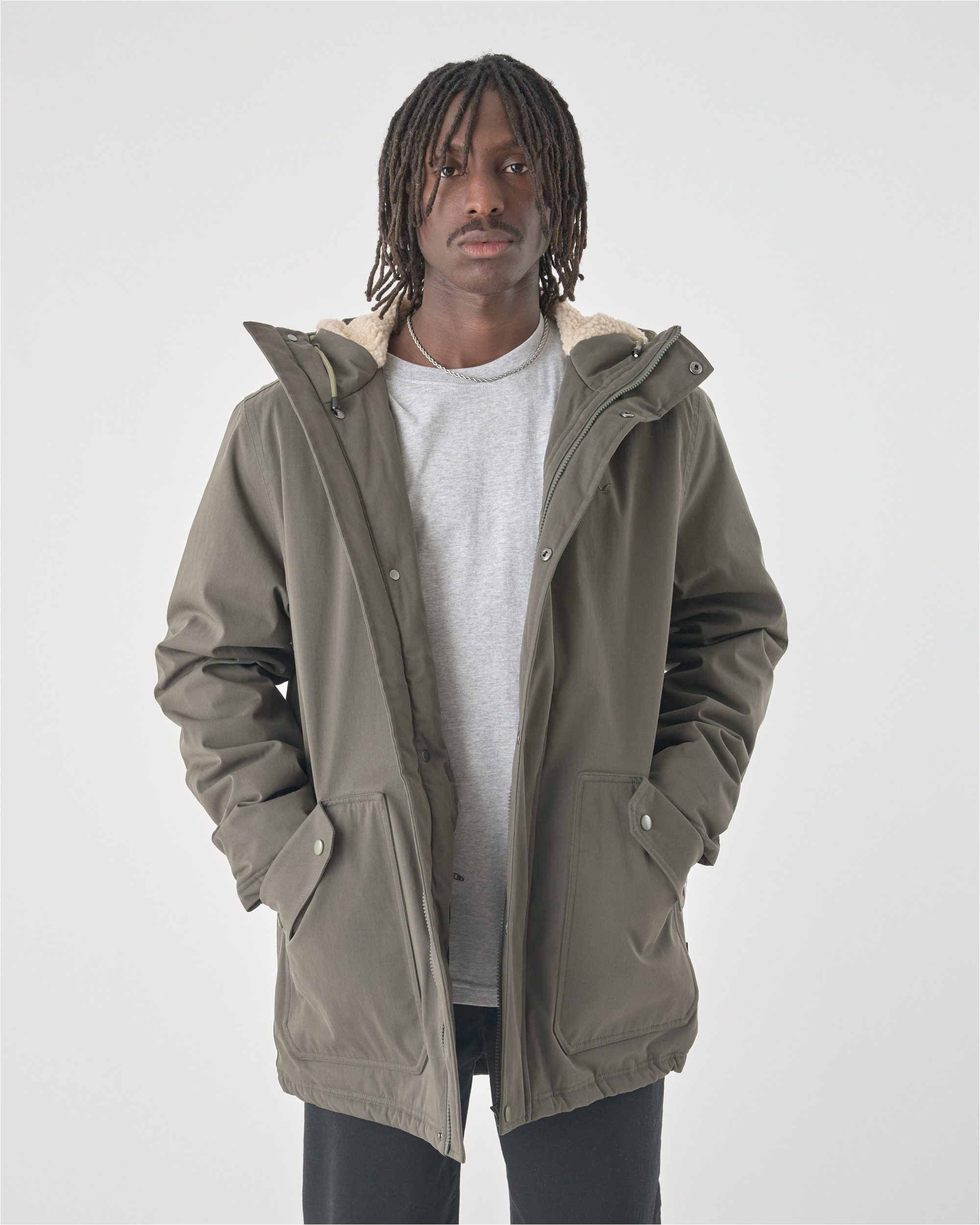 Cleptomanicx Parka Classic mit wasserabweisender Oberfläche