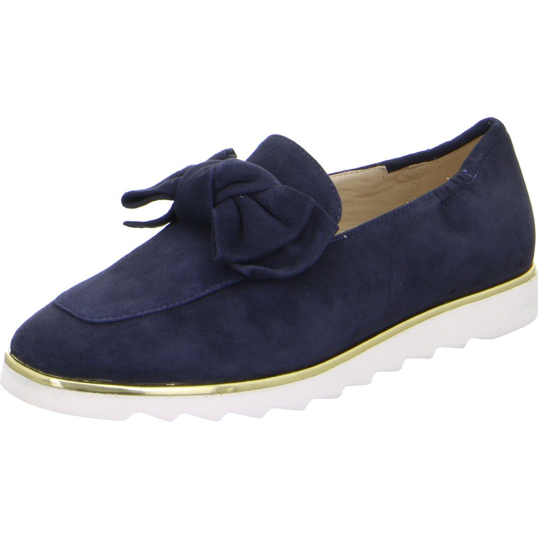 Ara Ara Schuhe, Slipper Damen 048282 - Rauleder Lille blau Slipper