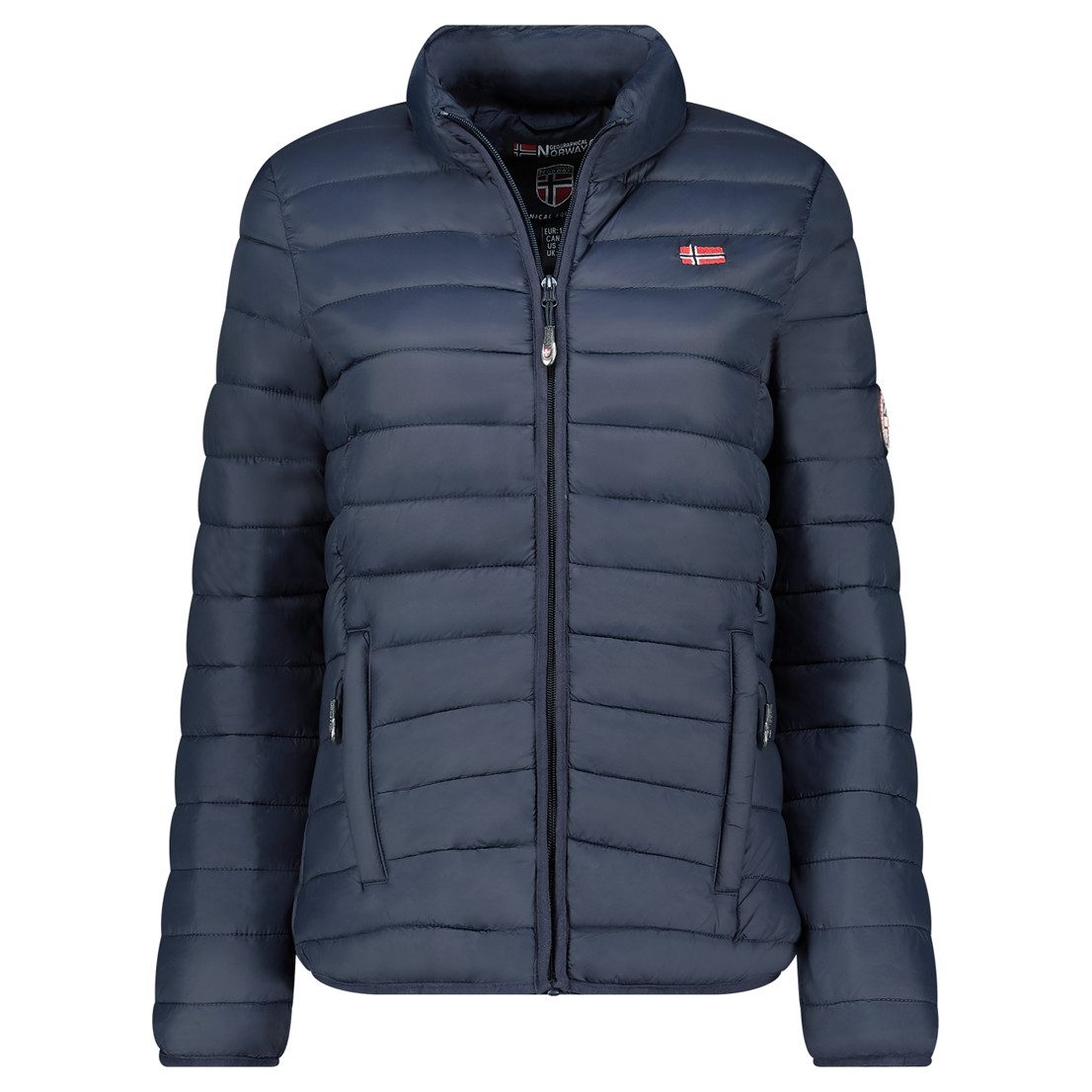 Geographical Norway Steppjacke Hochwertige Outdoorjacke Übergangsjacke Leicht Ohne Kapuze
