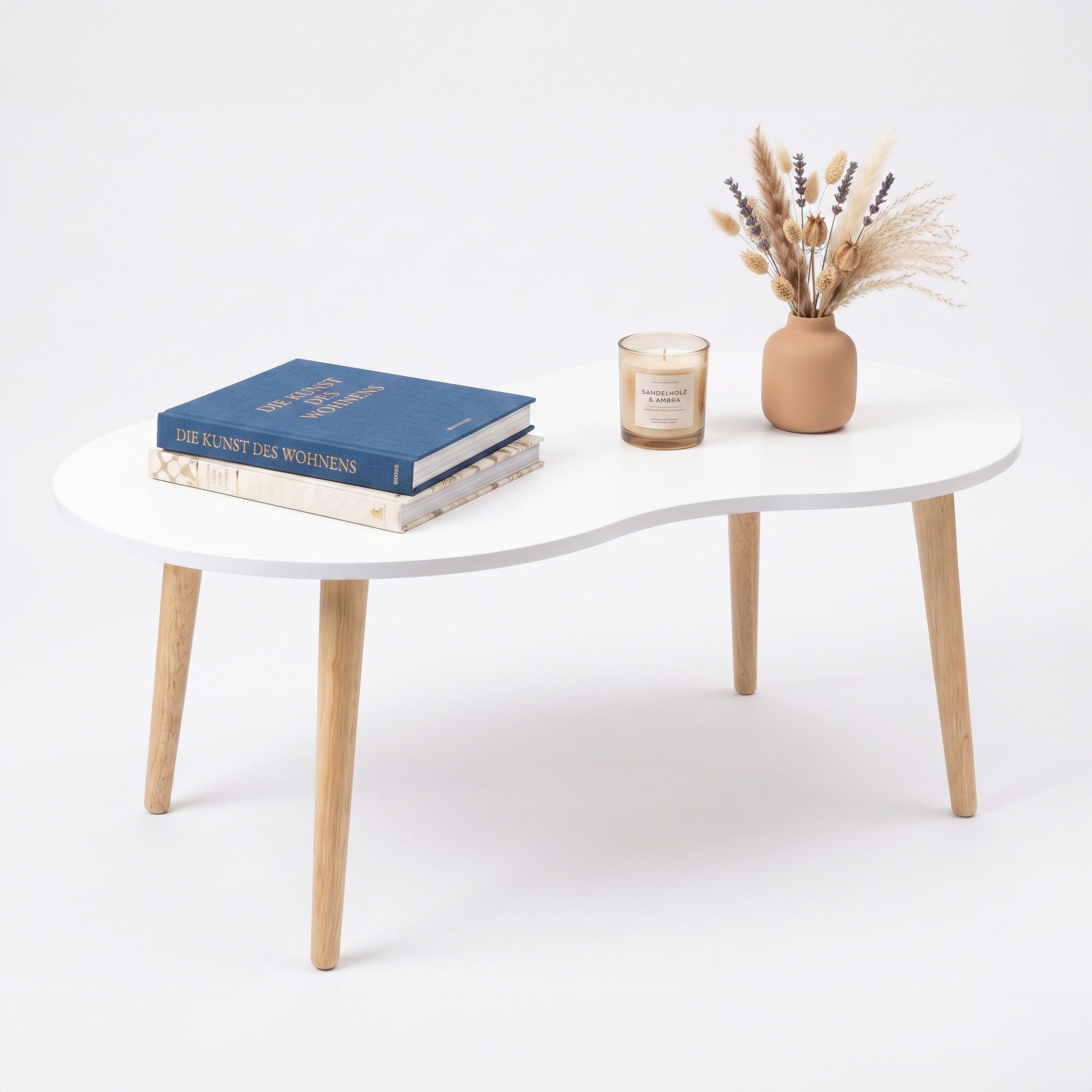 VCM Couchtisch Beistelltisch Wohnzimmer Barilo H. 42 x B. 90 x T.
