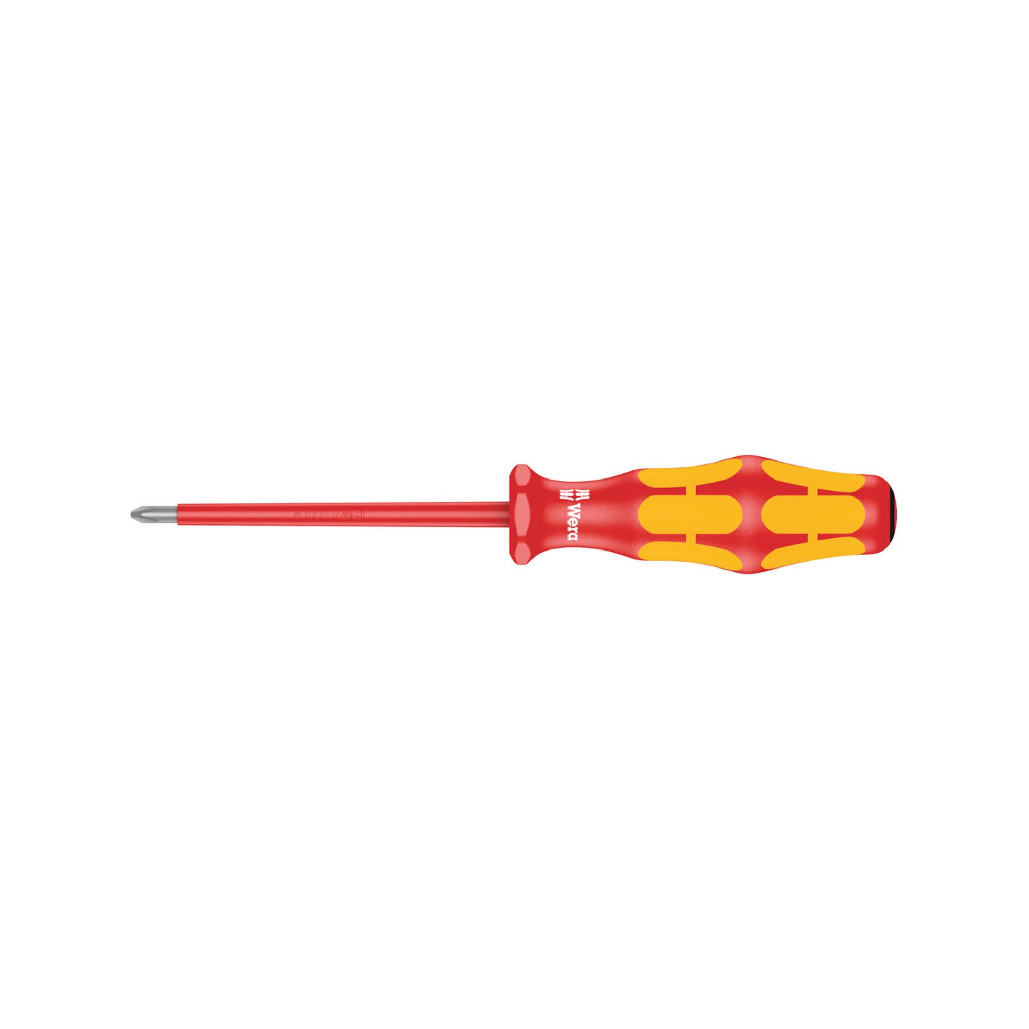 Wera Bithalter Wera 165 i PZ VDE-isolierter Kreuzschlitz-Schraubendreher, PZ 0 x 80 m