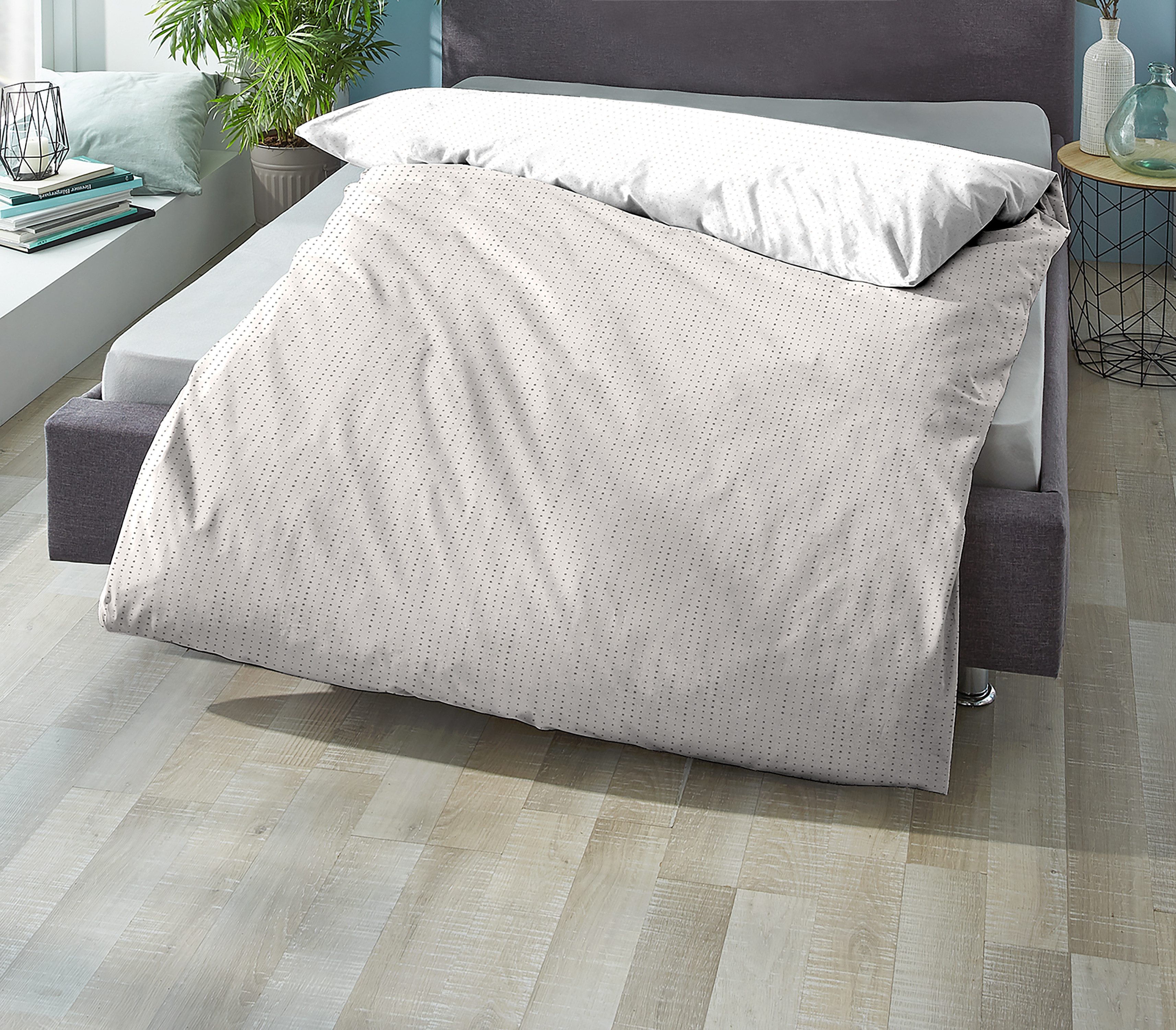 Biberna Bettwäsche biberna 0636047 Mako-Satin Bettwäsche günstig online kaufen