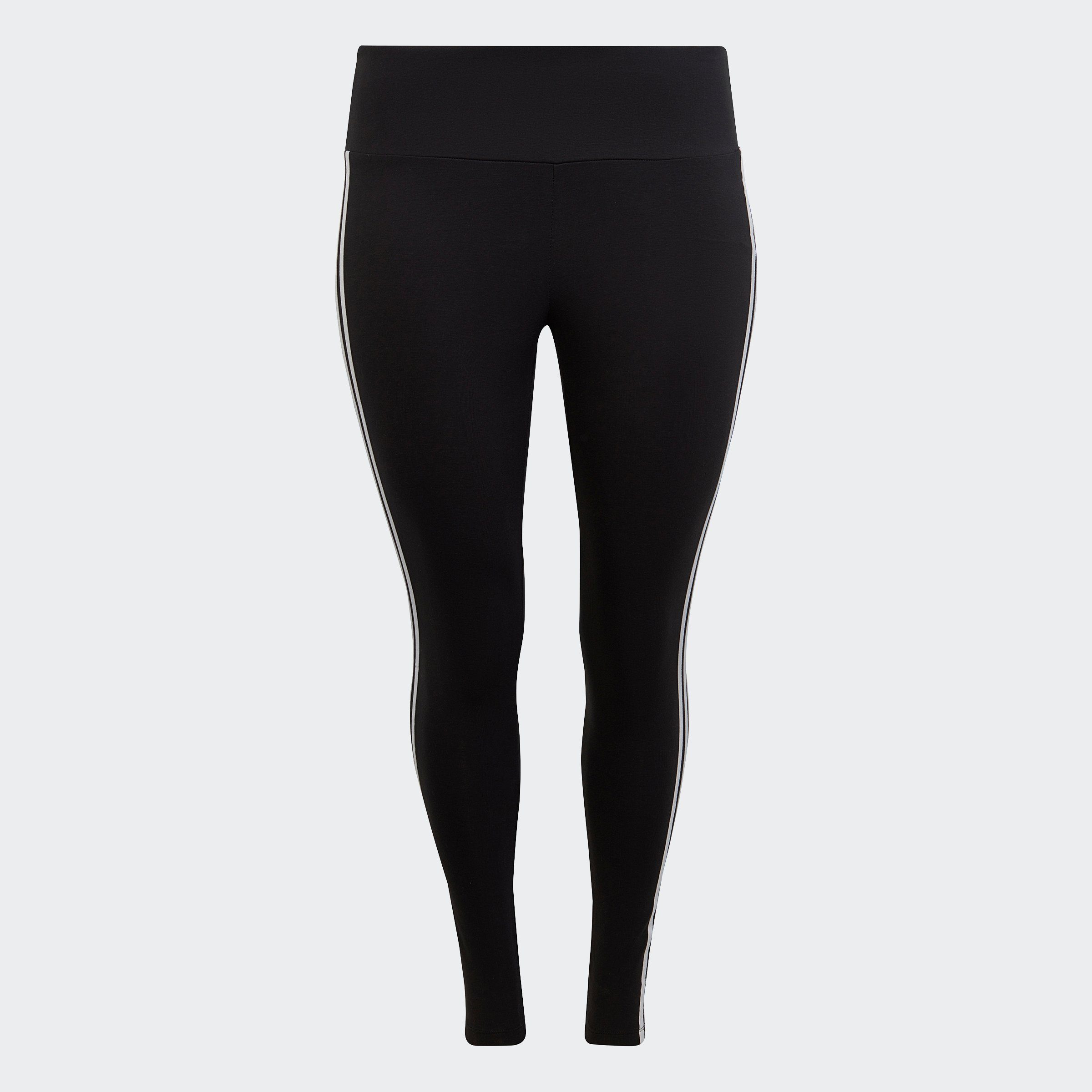 CLASSICS 3-STREIFEN GRÖSSEN Leggings – (1-tlg) Black adidas Originals GROSSE ADICOLOR