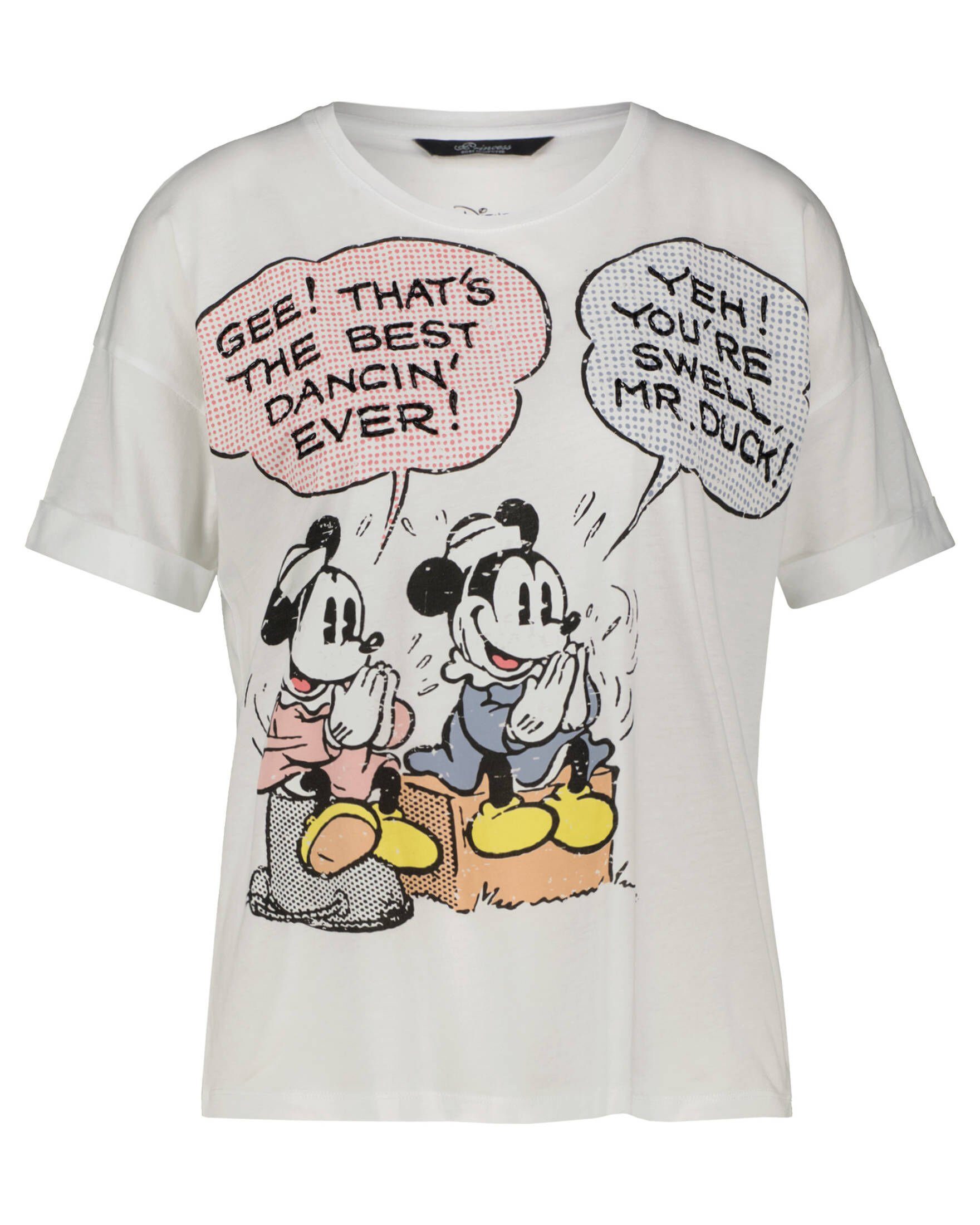 Princess goes Hollywood T-Shirt Damen T-Shirt MICKEY COMIC (1-tlg)