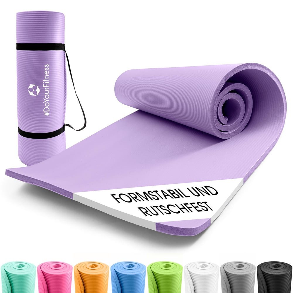 Yogamatte rutschfest, Für Einsteiger und Fortgeschrittene