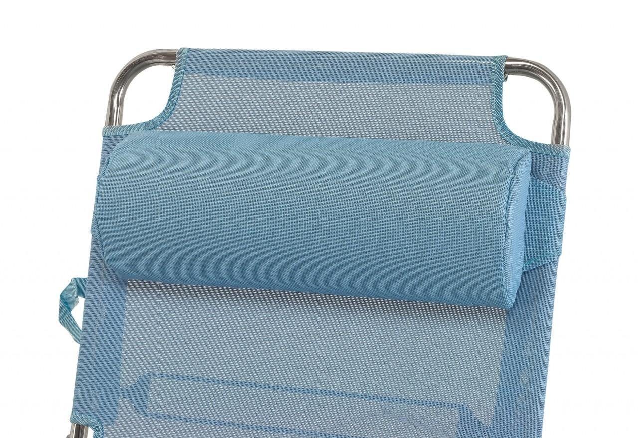 Fiam Gartenliege Nackenrolle Türkis passend zu Amigo und Samba Gartenliegen