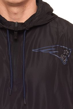 New Era Outdoorjacke NEW ERA New England Patriots NFL Outline Logo Herren Windbreaker Sport-Jacke 12827127 Freizeit-Jacke Schwarz