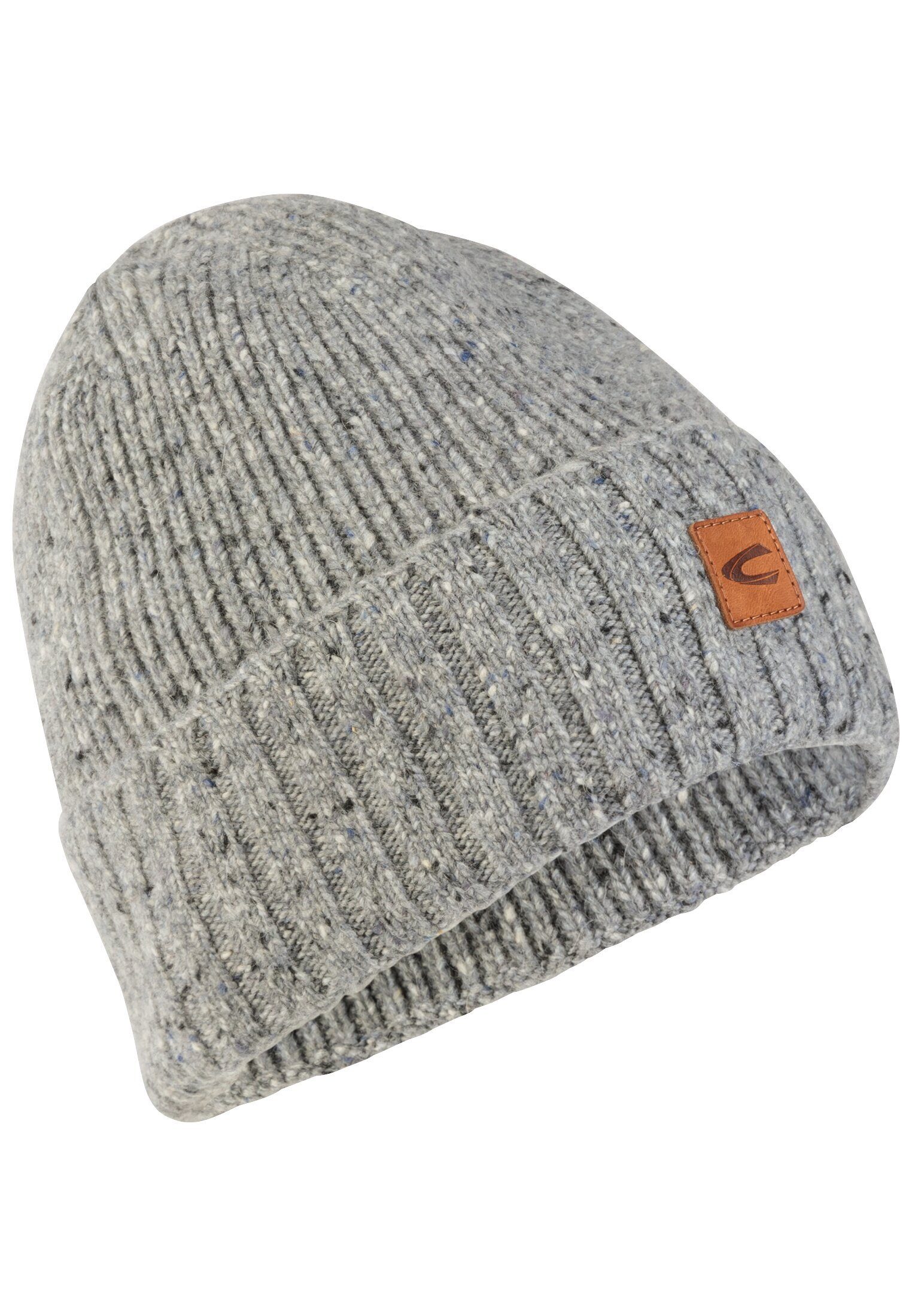 Beanie mit hochwertiger Merino- und Alpakawolle