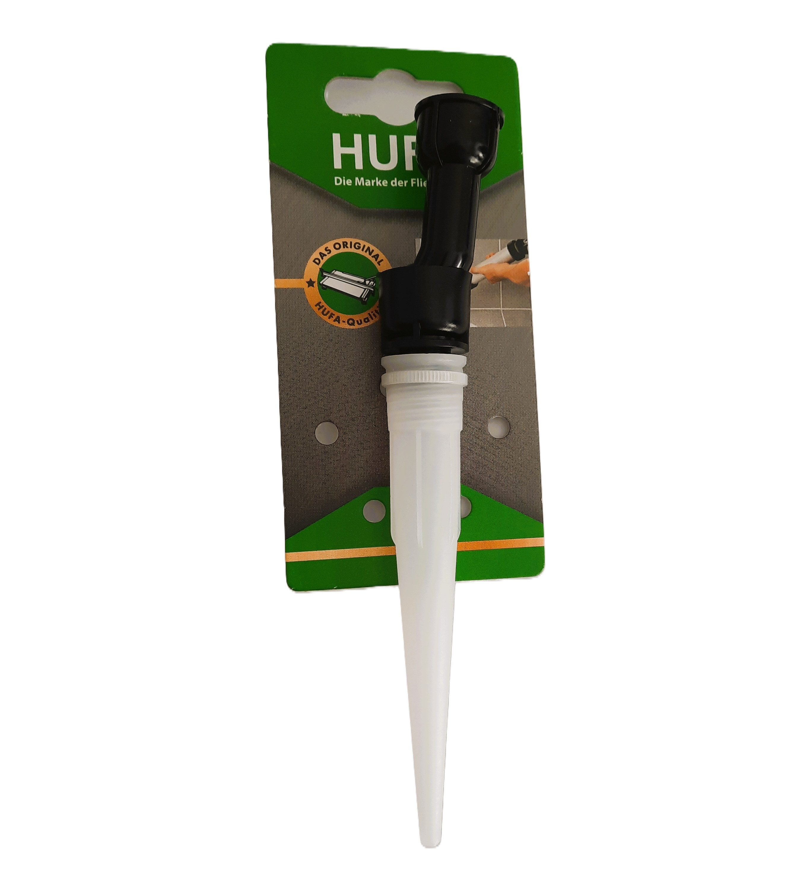 Hufa Kartuschentülle Hufa Fugen Fux mit Spitze Dichtstoff Silikon Kartuschen Winkelstück