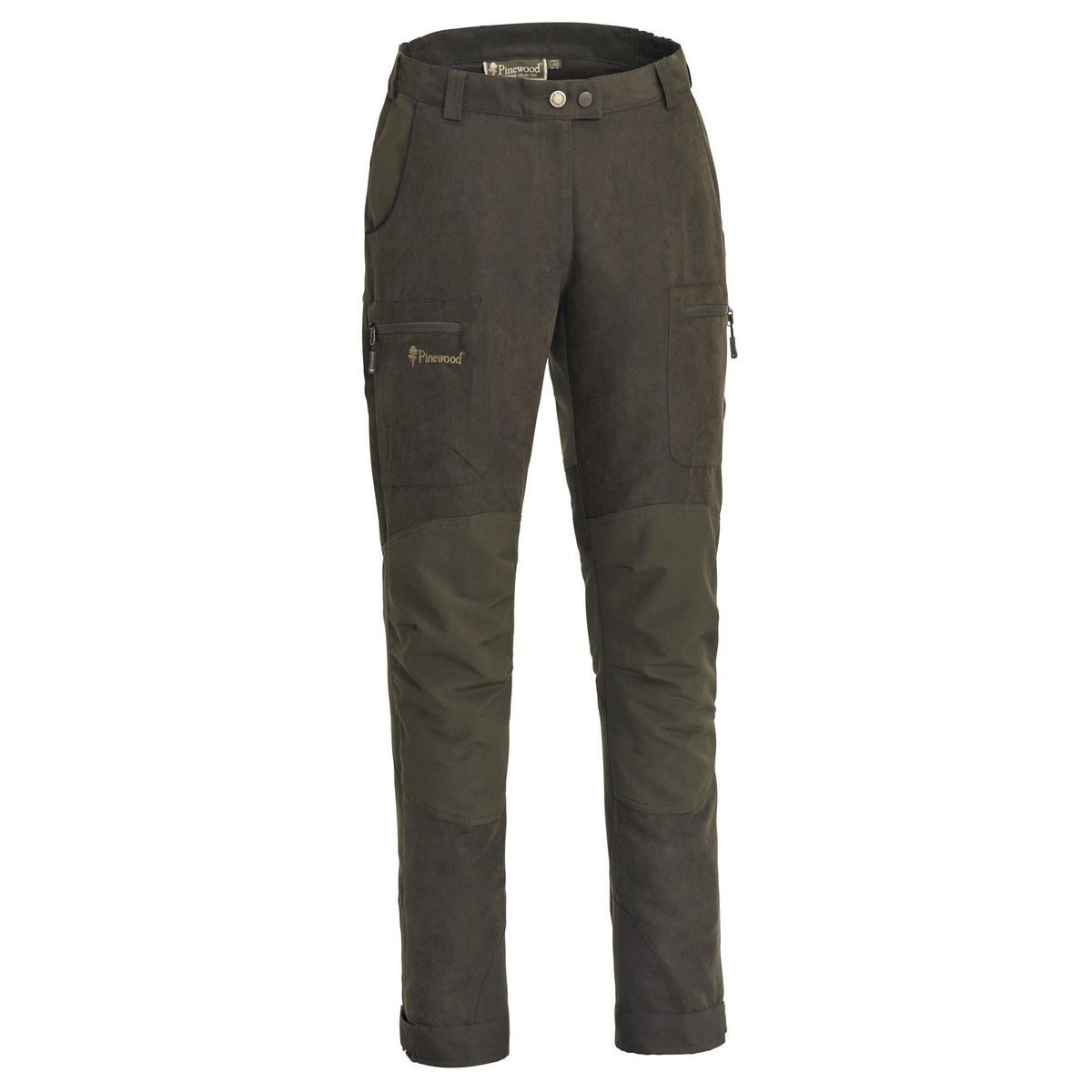 Pinewood Outdoorhose Furudal Caribou Hunt Women Trouser Funktionale Damen-Outdoorhose mit Slim-Fit-Schnitt, atmungsaktiv