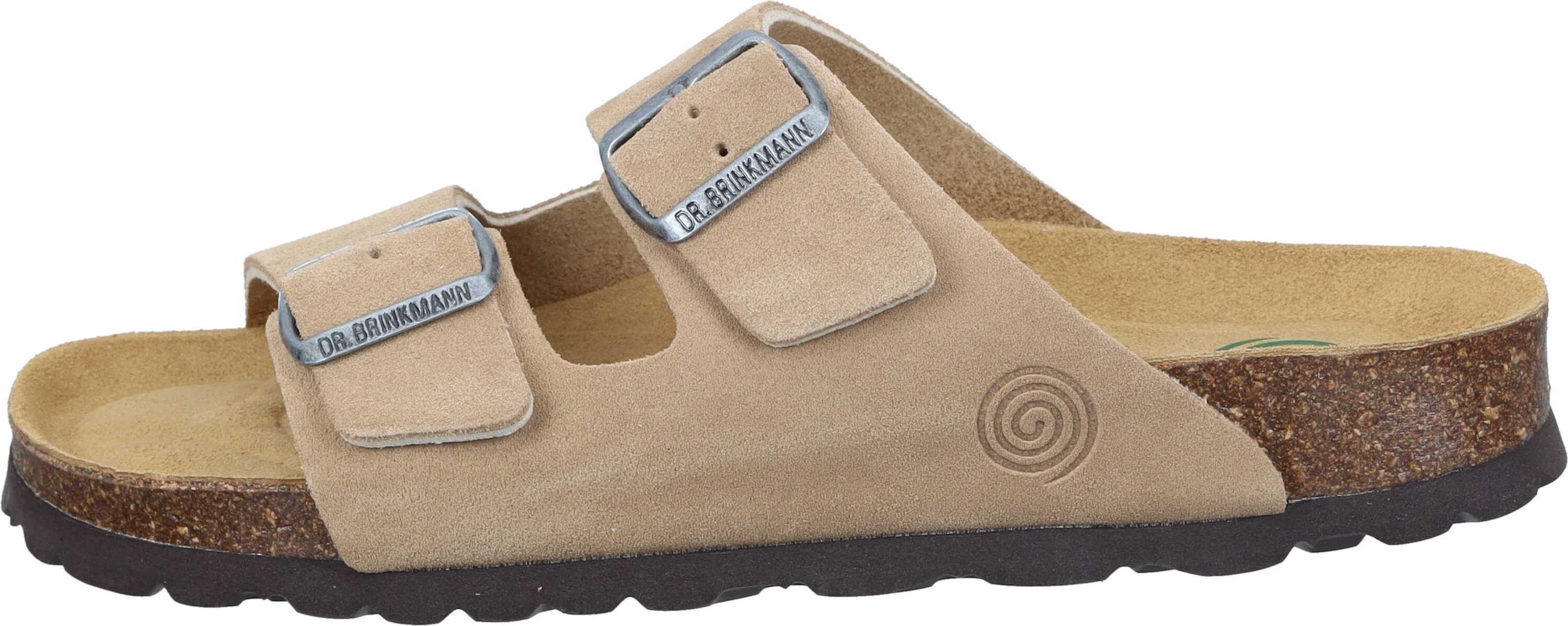 Dr. Brinkmann Pantoletten Pantolette aus Veloursleder günstig online kaufen