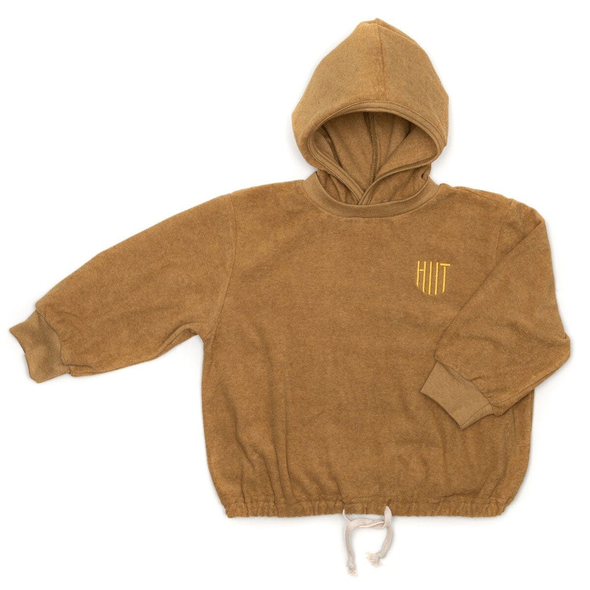 Huttelihut Hoodie Huttelihut Hoodie aus Frottee Kapuzensweatshirt ocker - Copy