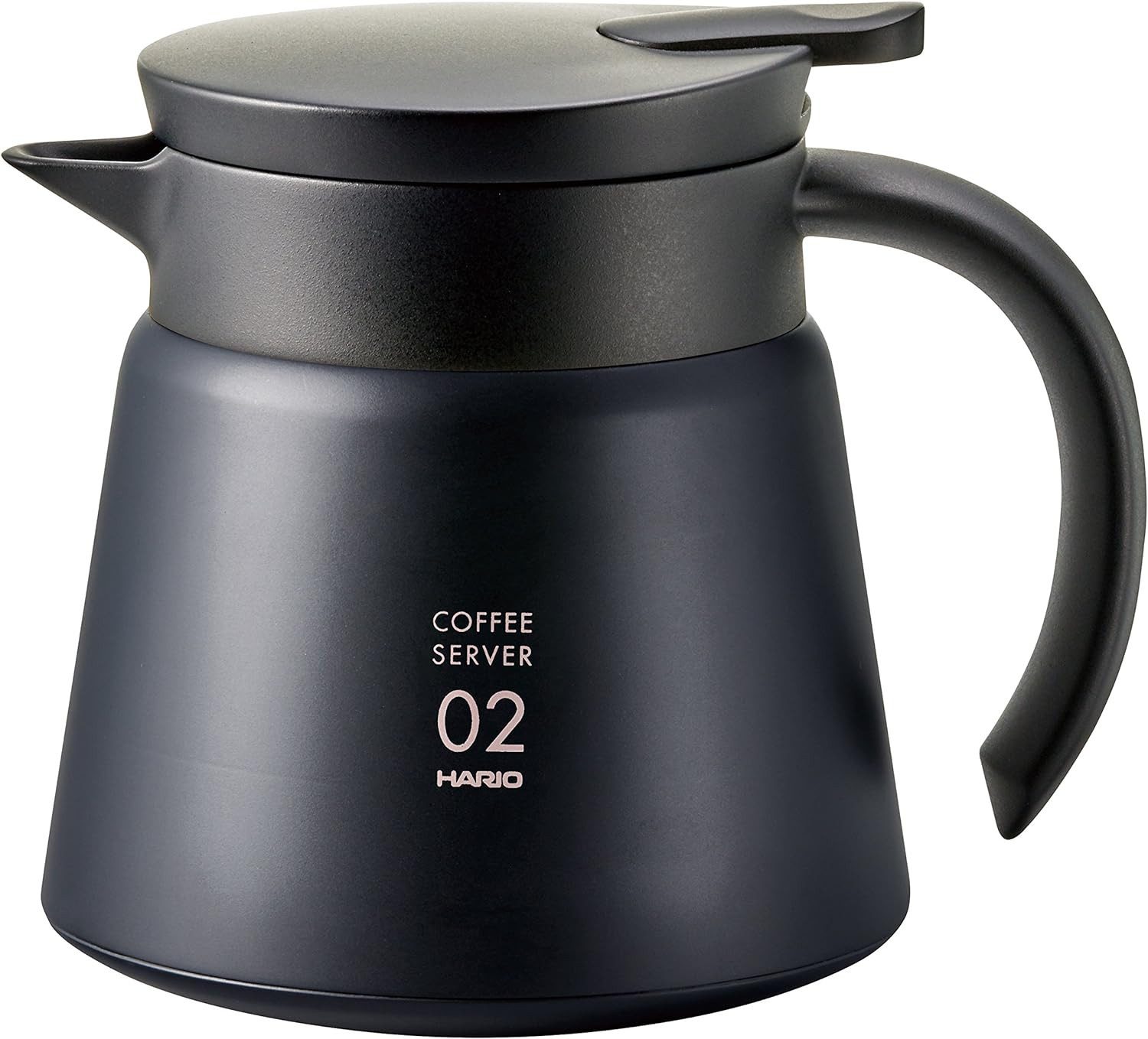 Hario Kaffeekanne Hario Kaffeekanne V60 Insulated Stainless Steel Server PLUS 600, 0,6 l