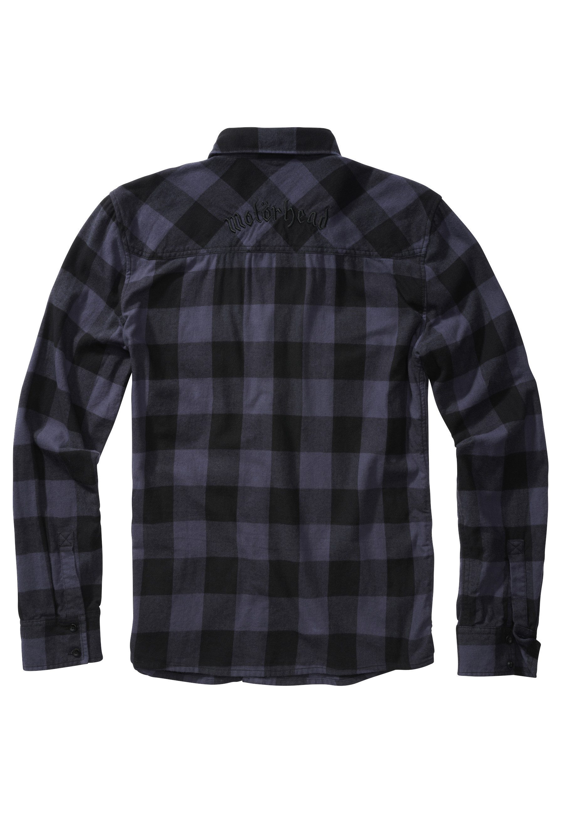 Brandit Flanellhemd Brandit Herren Motörhead Checkshirt (1-tlg)