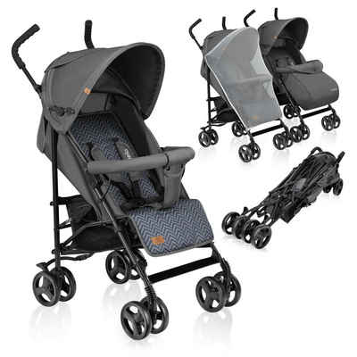 lionelo Kinder-Buggy ELIA, Moskitonetz, Beinwärmer, ab 0 bis 32 Monate