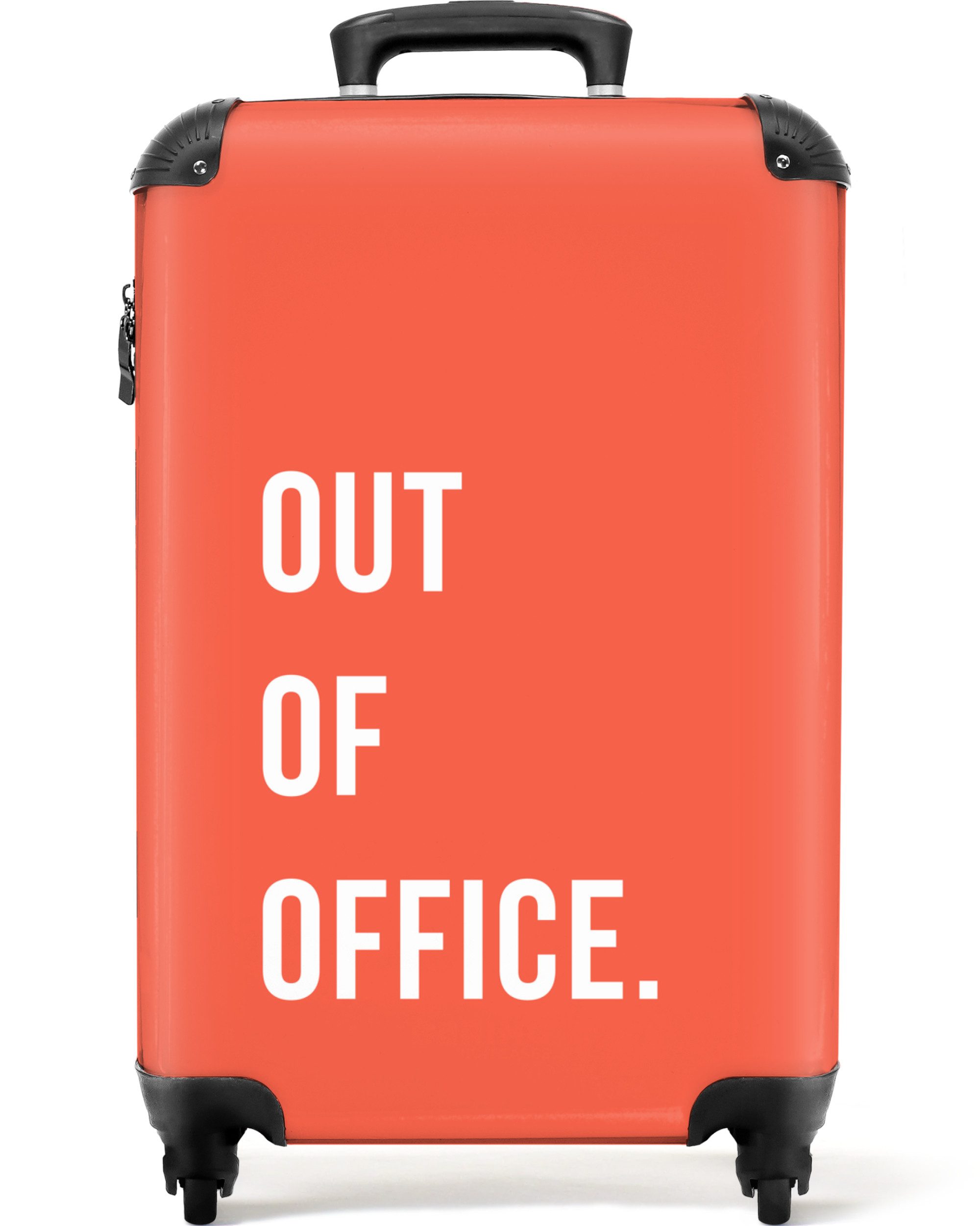 NoBoringSuitcases.com© Hartschalen-Trolley Zitate - Außer Dienst günstig online kaufen