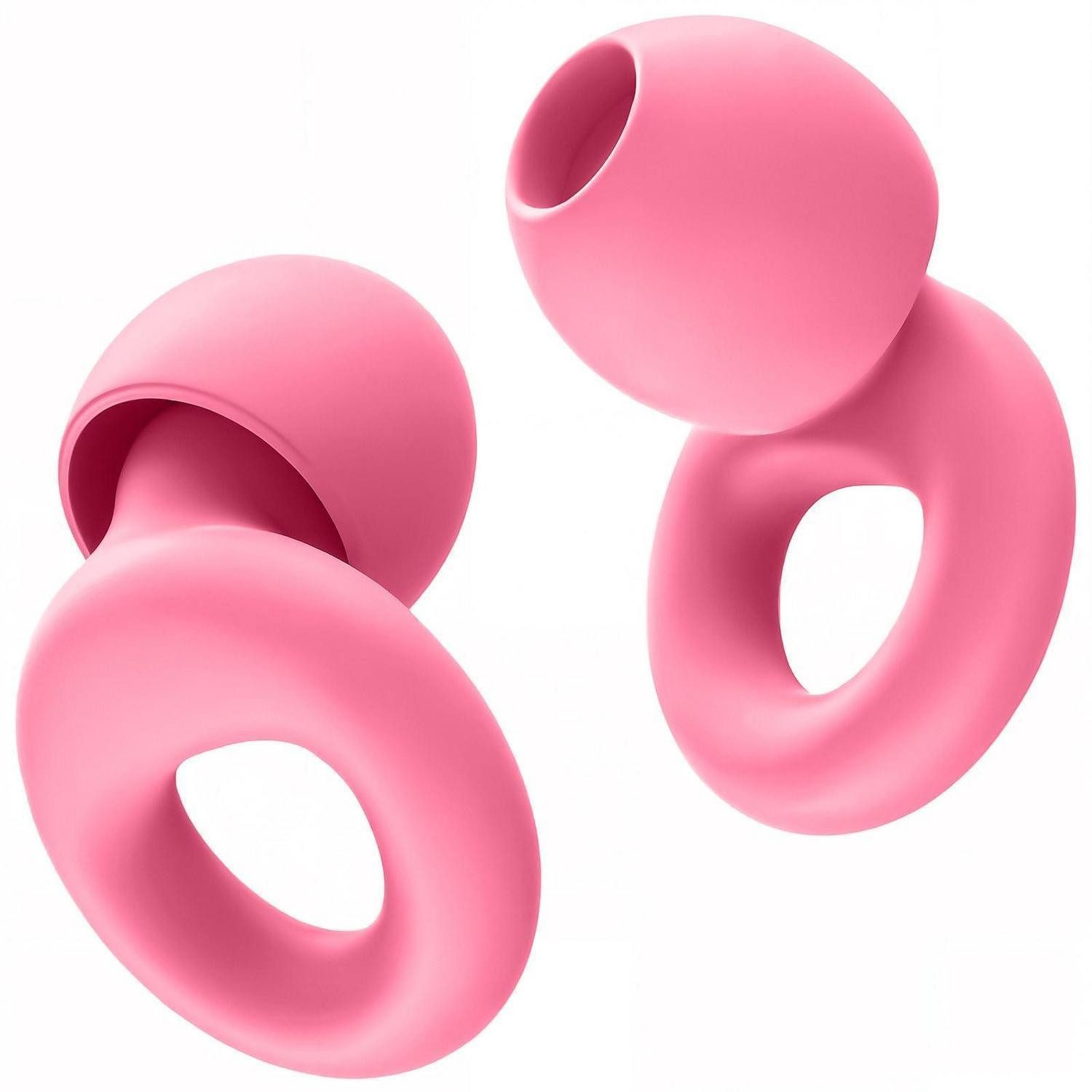 LuxusKollektion Gehörschutzstöpsel Ohrstöpsel Schlafen 27dB Rosa Pink