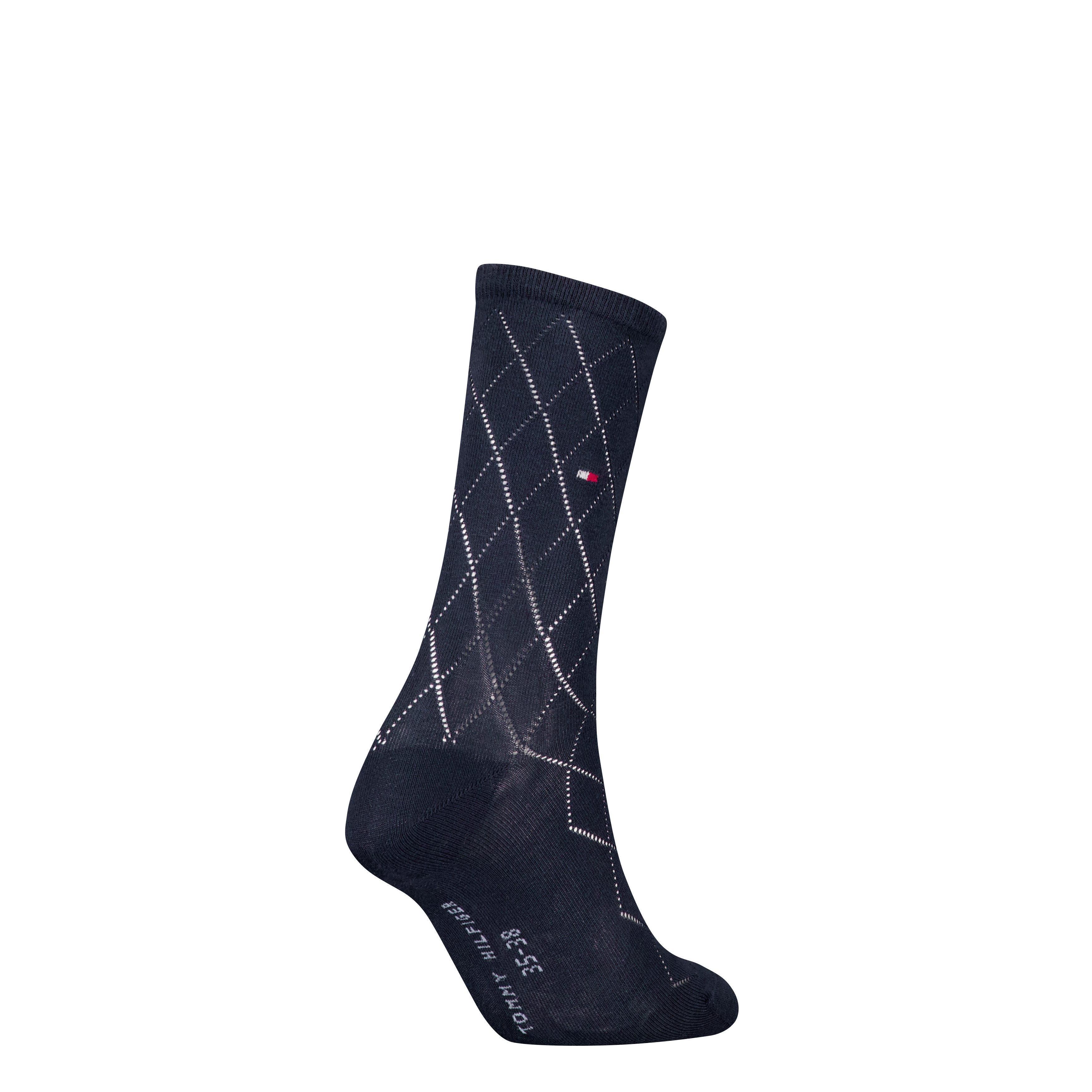 Tommy Hilfiger Socken TH WOMEN SOCK PREMIUM ARGYLE günstig online kaufen