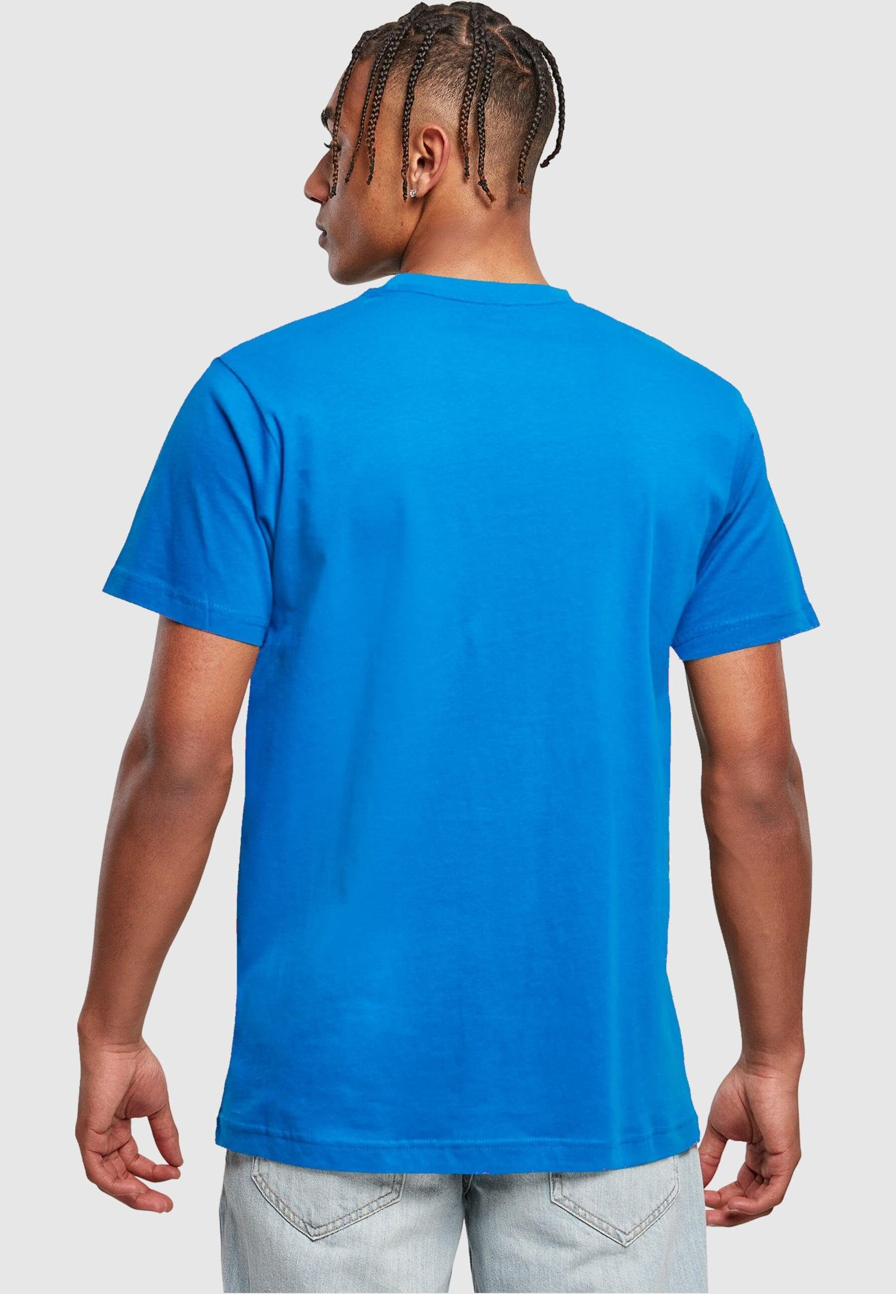 cobaltblue Neck Merchcode Sweet thing Herren (1-tlg) - T-Shirt Peanuts Round T-Shirt
