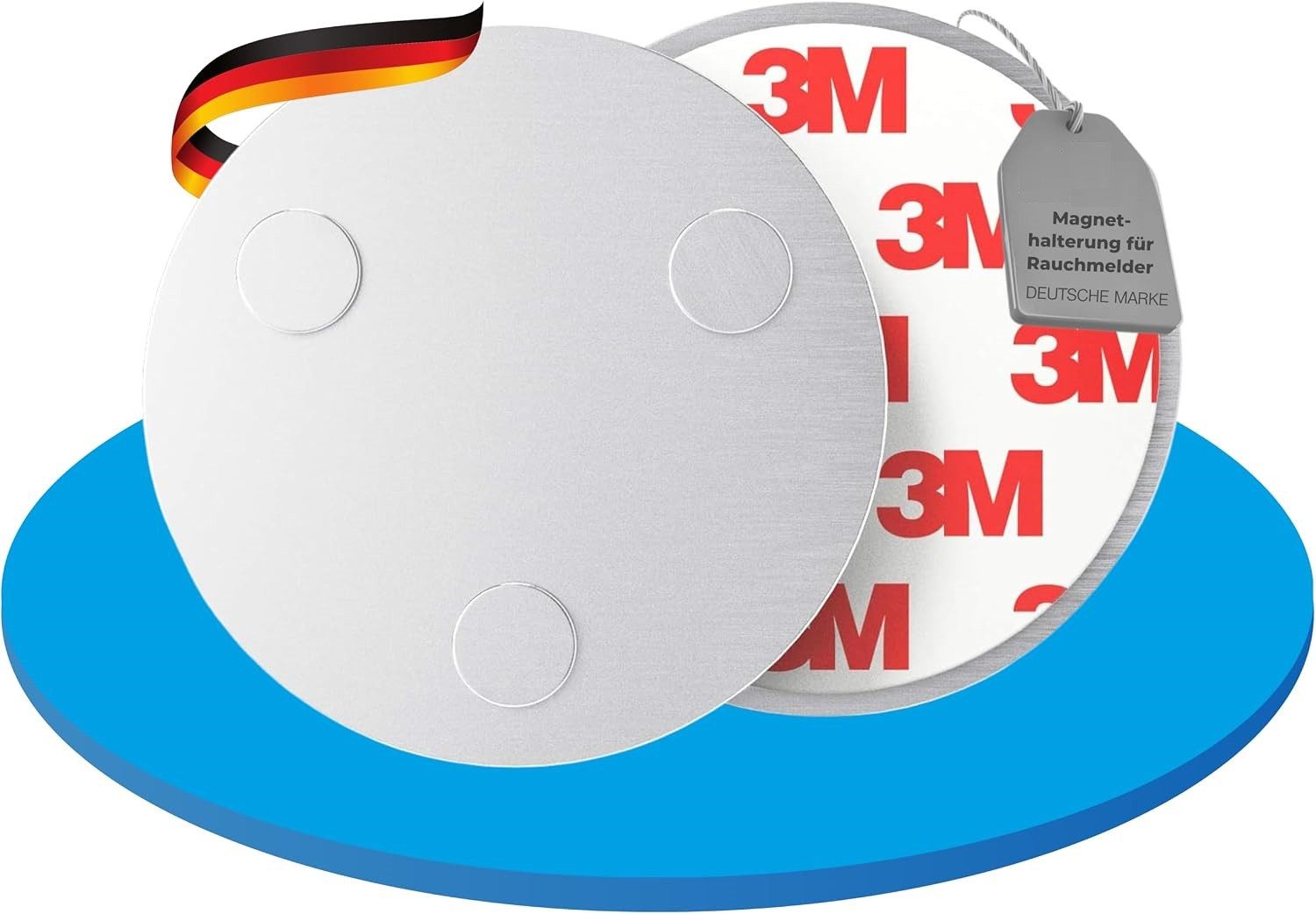 conecto Magnethalter conecto Magnet-Halterung, starke Magnet-Befestigung, universell verwen (2-St)