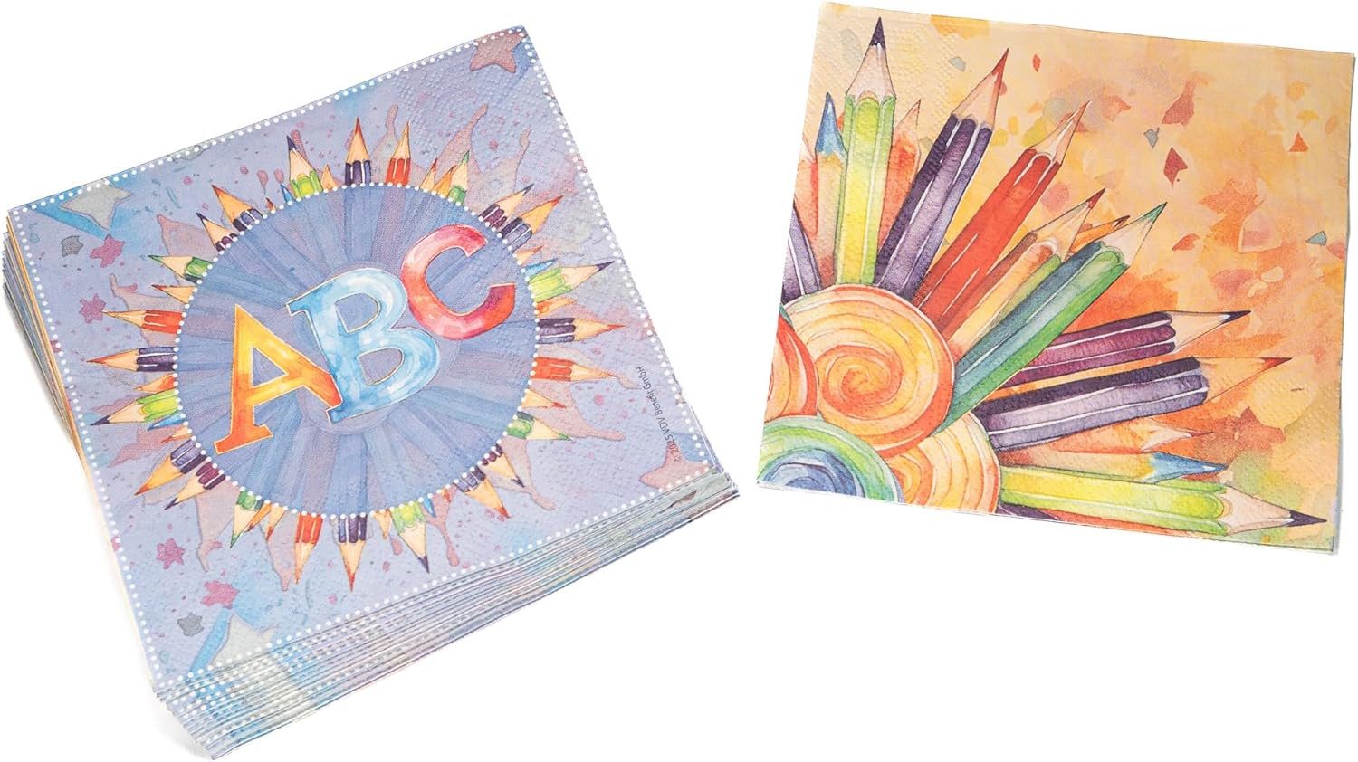 Party Factory Papierserviette Back to School neutral Салфетки 3-lagig 20er, weich