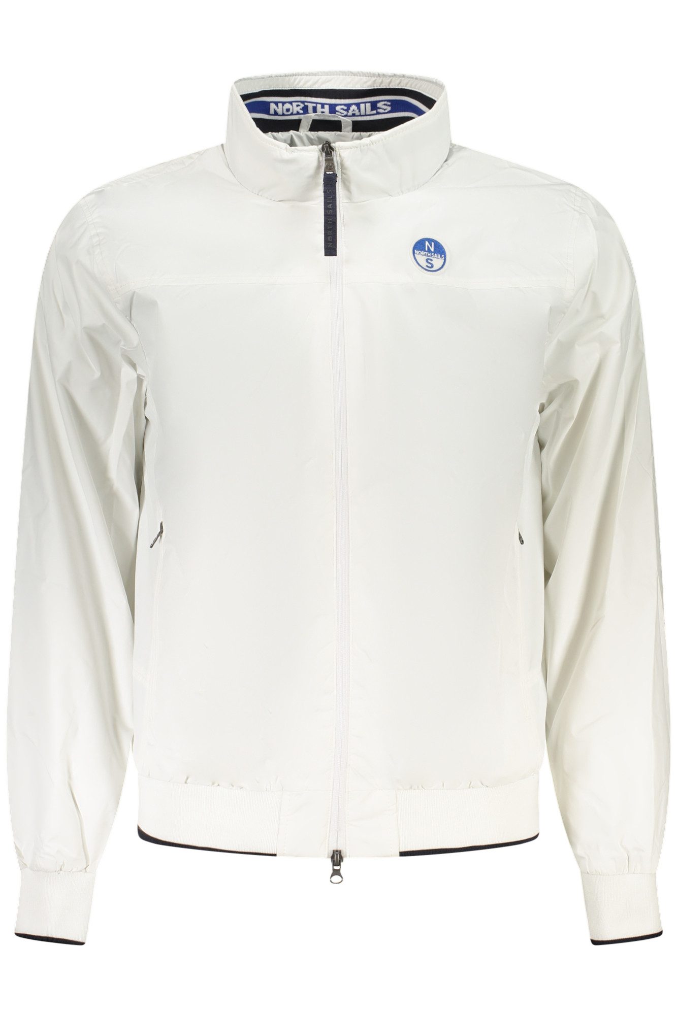 North Sails Outdoorjacke Herrenjacke Weiss Sailor 2.0 - Nachhaltig & Stilvoll mit Reißverschlu