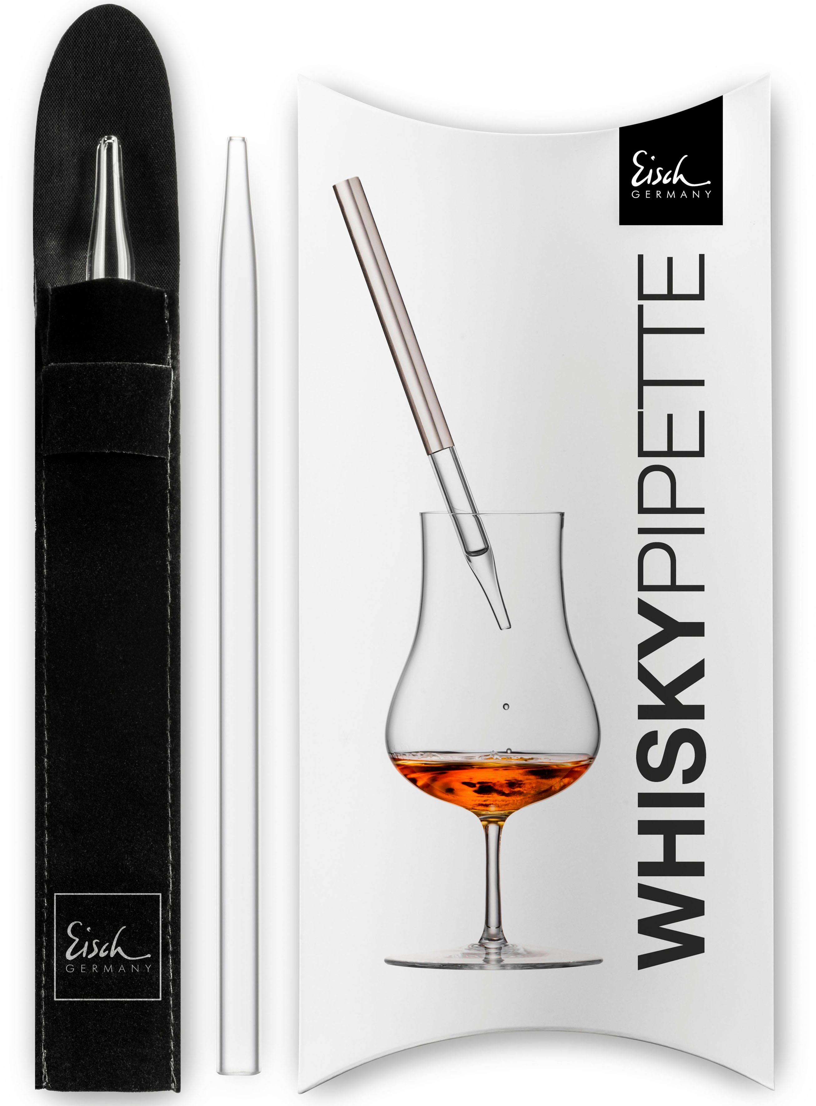 Eisch Germany Whisky-Pipette GENTLEMAN (1 St), zum tropfenweisen Verdünnen von Whisky oder Rum