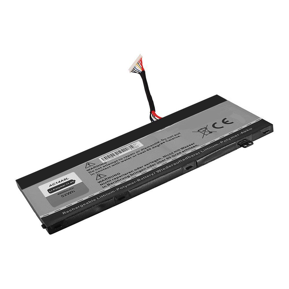 Patona Akku für Acer Aspire Nitro V15 VN7 AC14A8L 3ICP7/61/80 AC14A8L AC15B7 Laptop-Akku Ersatzakku 4600 mAh (11,4 V, 1 St), 100% kompatibel mit den Original Akkus durch maßgefertigte Passform