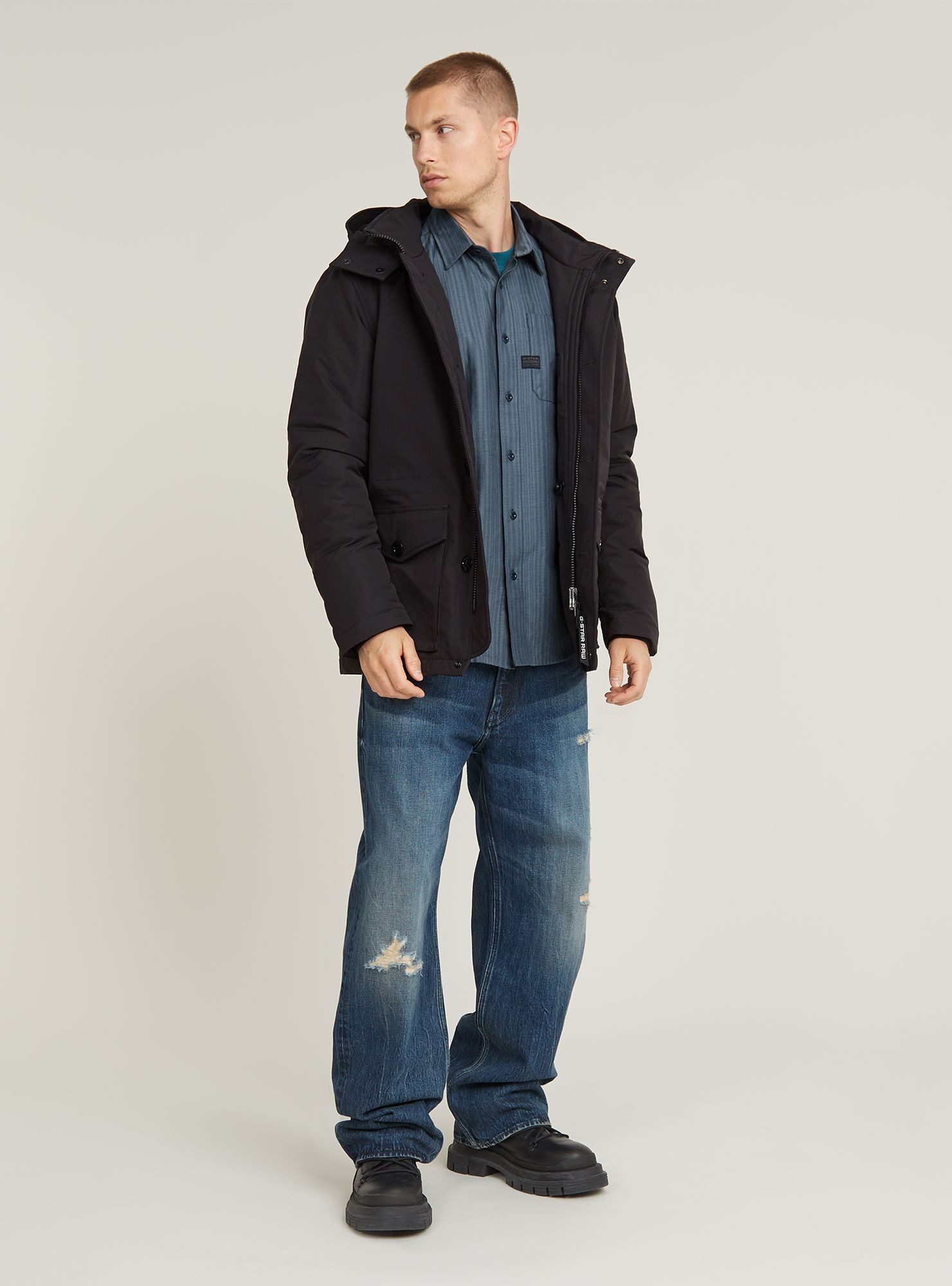 G-STAR Parka Vodan Padded Hooded Jacke