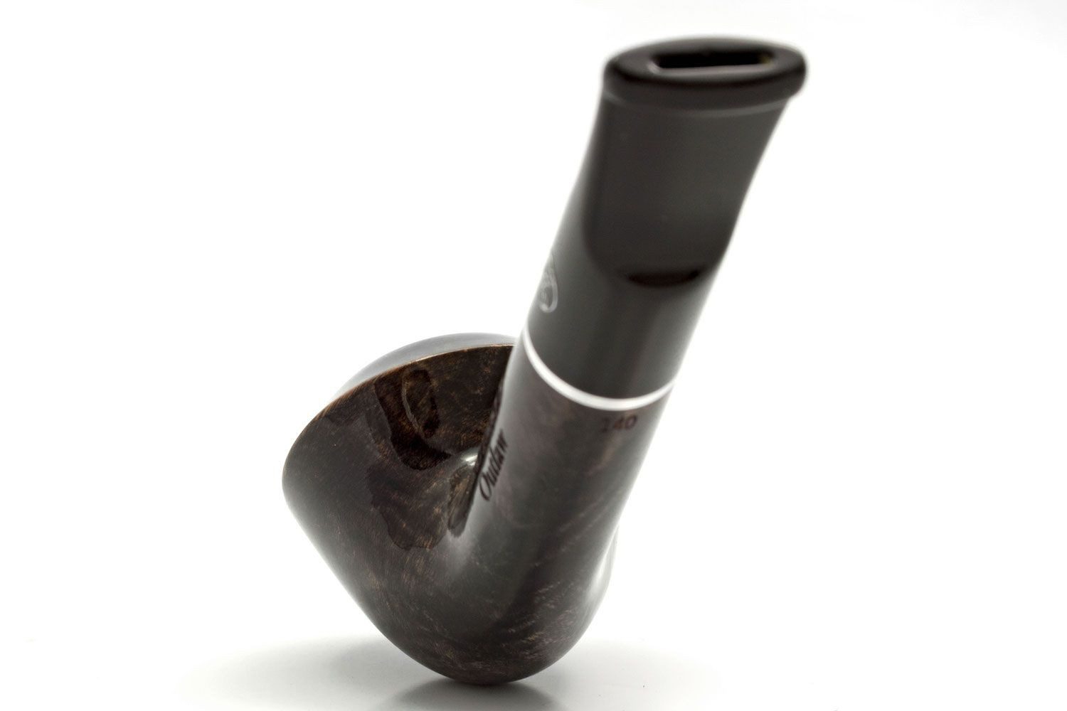 Rattray's Handpfeife Rattray's Pfeife Outlaw 140 Bulldog - 9mm Filter grau poliert