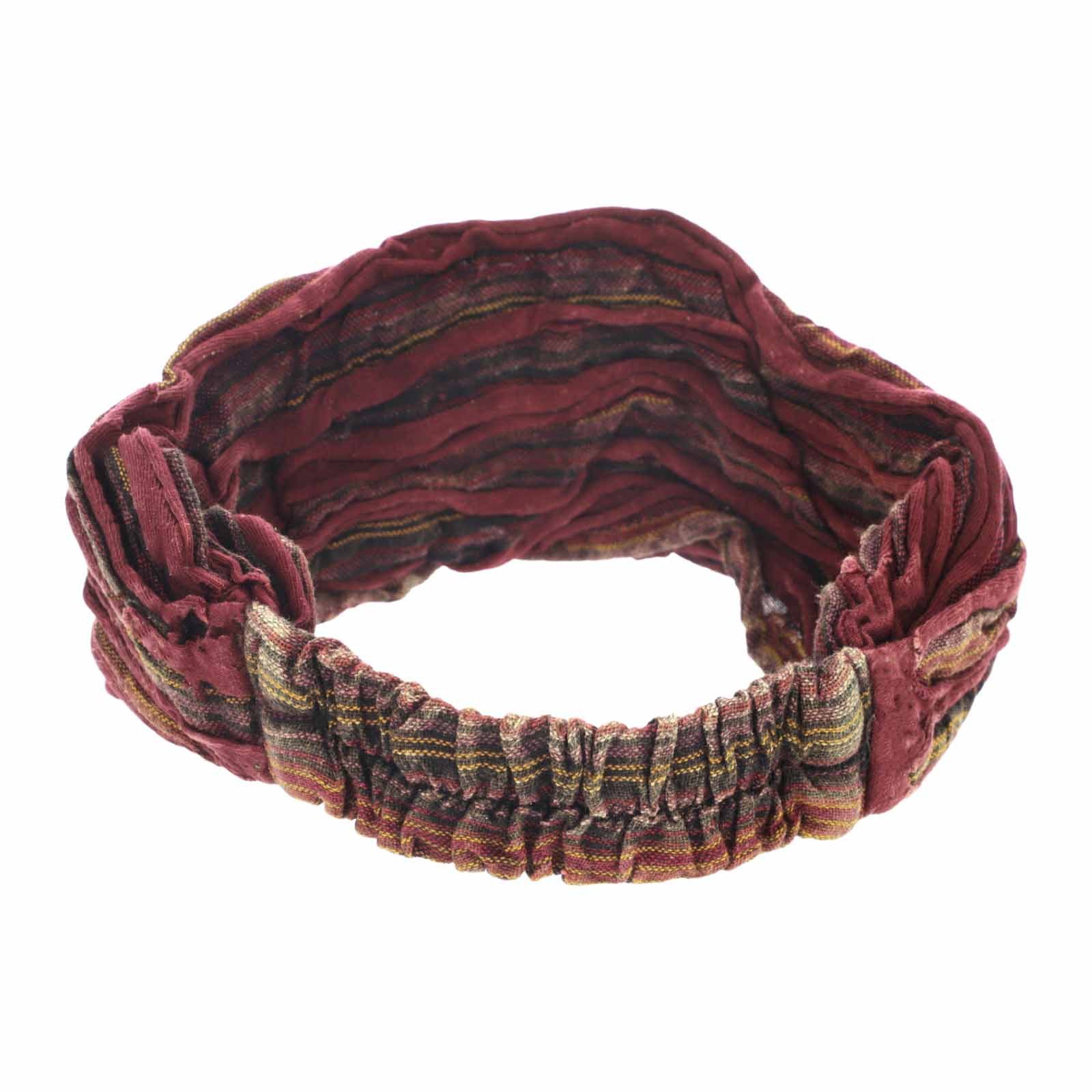 KUNST UND MAGIE Stirnband Unisex Hippie Stonewashed Batik Kopfband Stirnband Yoga Bandana Fair