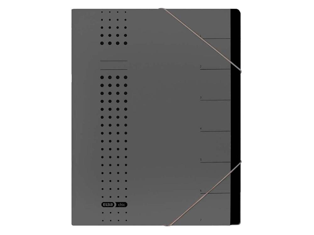 ELBA Organisationsmappe ELBA Ordnungsmappe 'chic' mit 7 Fächern, DIN A4