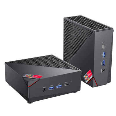 ACEMAGICIAN AM06Pro Mini-PC (AMD Ryzen 7 5700U, AMD Radeon Graphics, 16 GB RAM, 512 GB SSD, Luftkühlung, WiFi6, Windows 11)