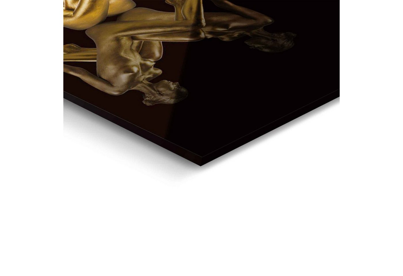 Reinders! Glasbild »Glasbild Frauen in Gold Symmetrie - Caleidoscoop«, Frau (1 Stück)-kaufen