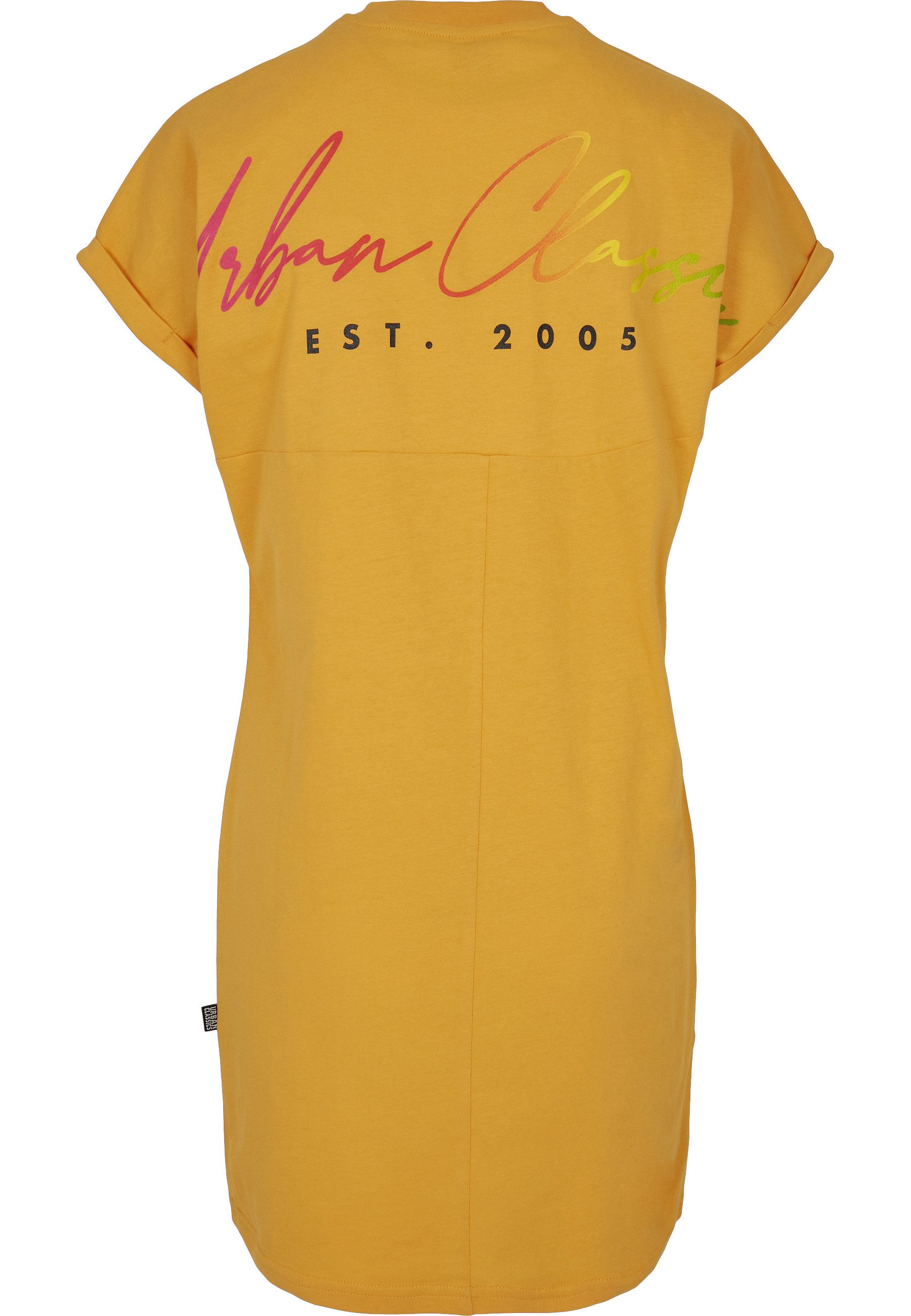 URBAN CLASSICS Shirtkleid Urban Classics Damen Ladies Rainbow Tee Dress (1-tlg)