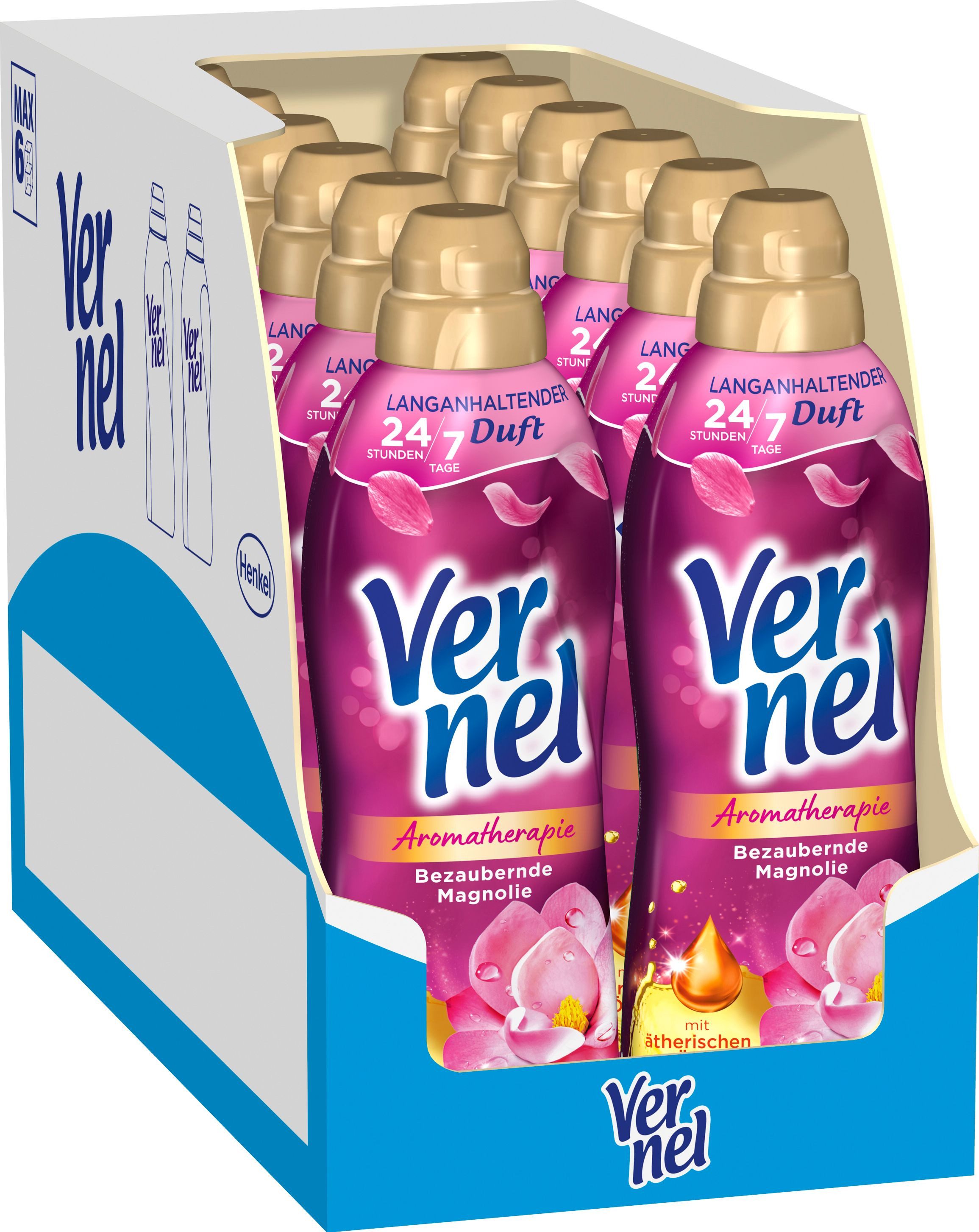 Aromatherapie Bezaubernde Magnolie 12 x 37 WL (444 WL) Weichspüler