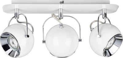 SPOT Light Deckenleuchte BALL, LED wechselbar, Warmweiß, Inklusive LED-Leuchtmittel, Schwenkbare und flexible Spots, Made in EU